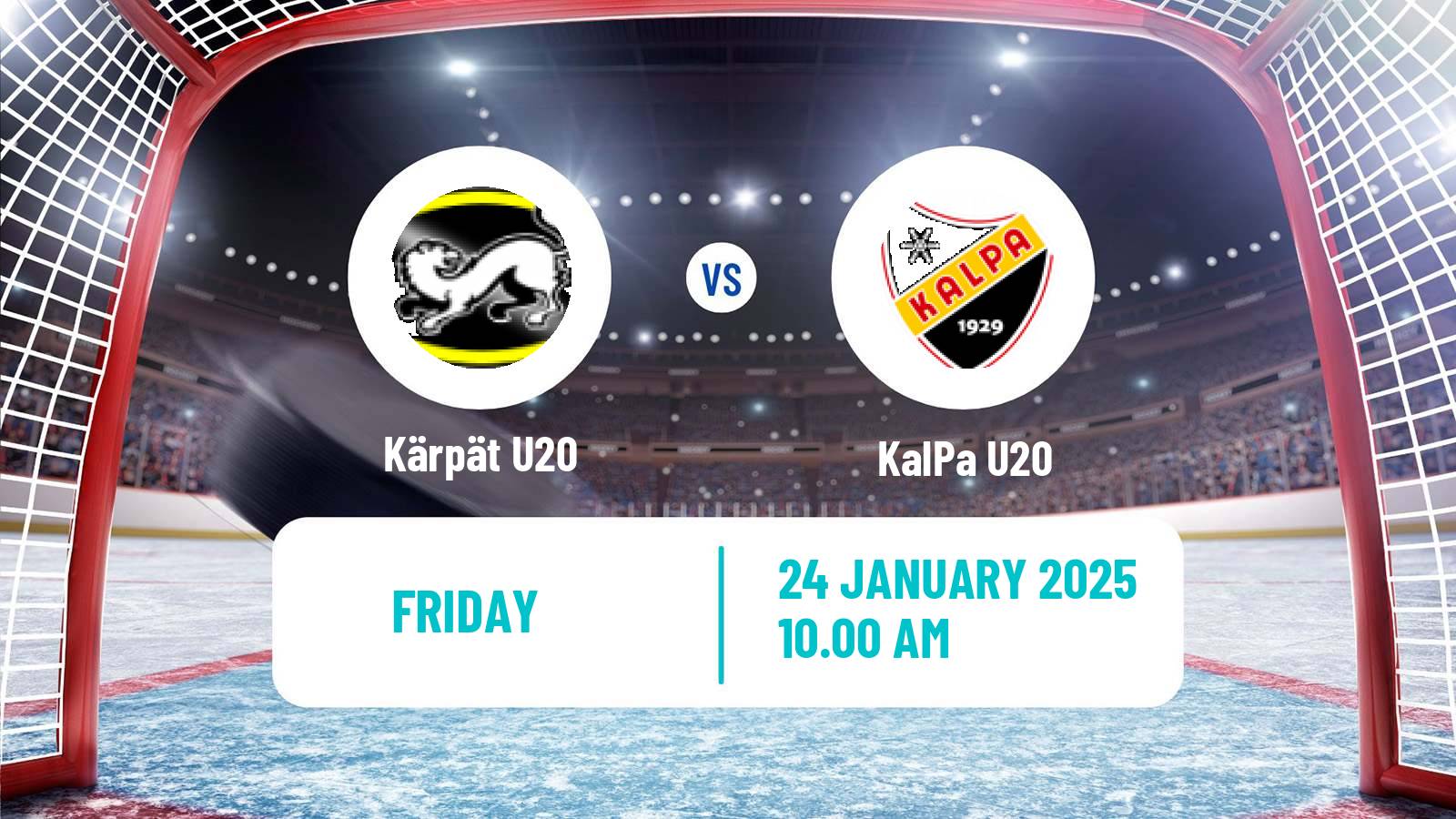 Hockey Finnish SM-sarja U20 Kärpät U20 - KalPa U20