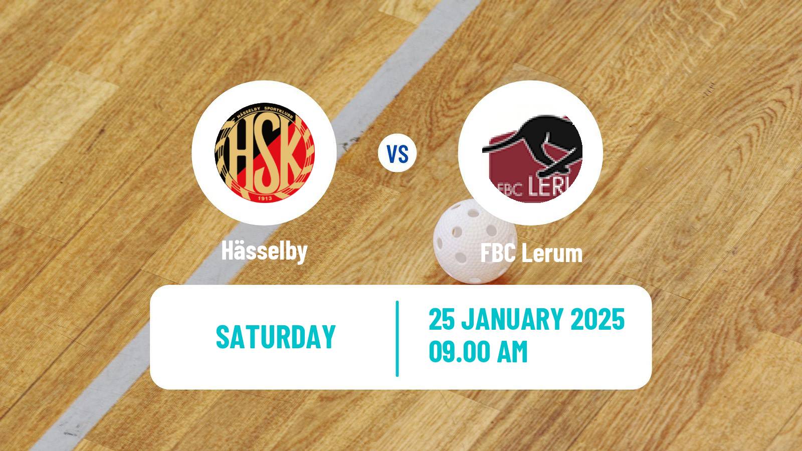 Floorball Swedish Allsvenskan Floorball Hässelby - Lerum