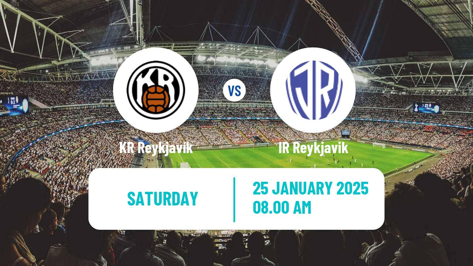 Football Icelandic Reykjavik Cup KR Reykjavík - IR Reykjavik