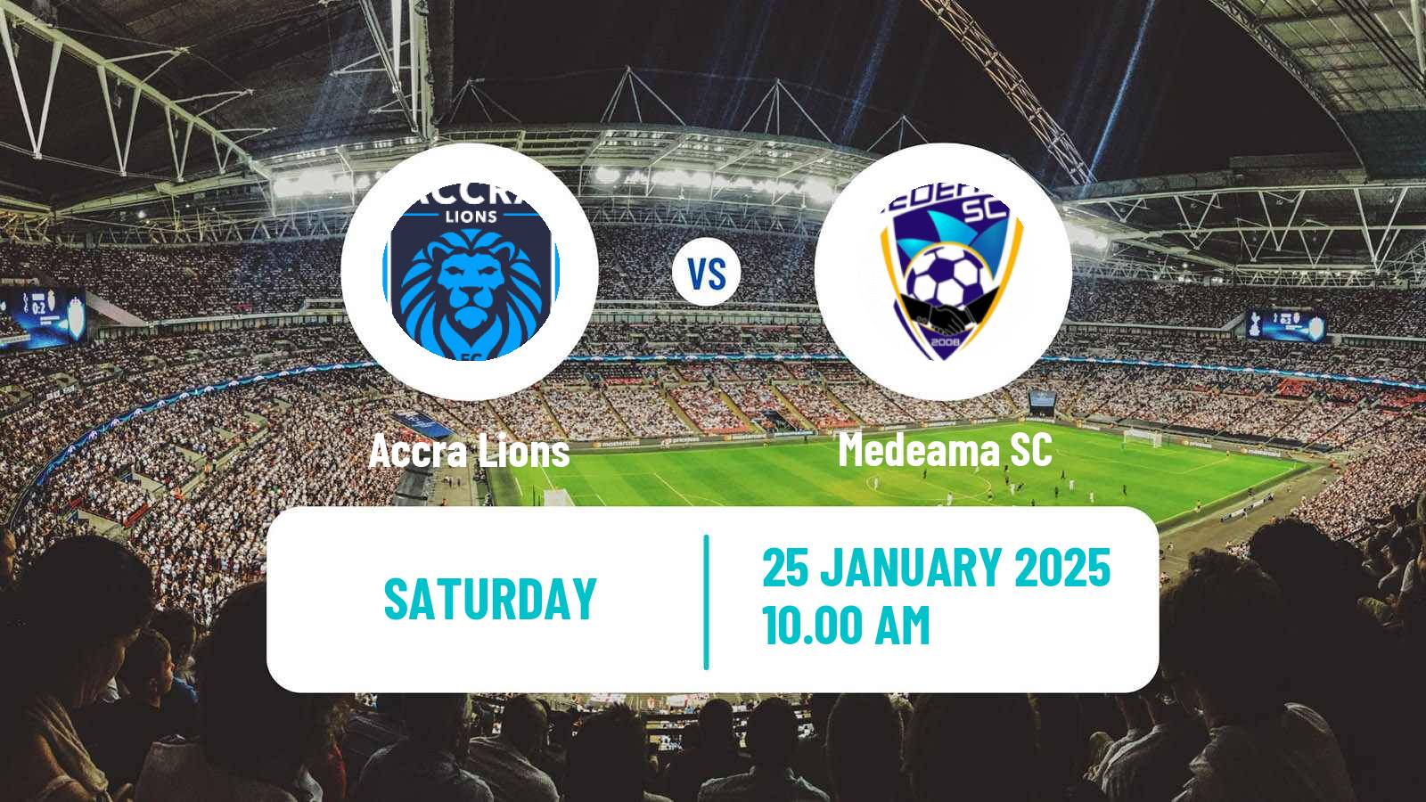 Soccer Ghanaian Premier League Accra Lions - Medeama
