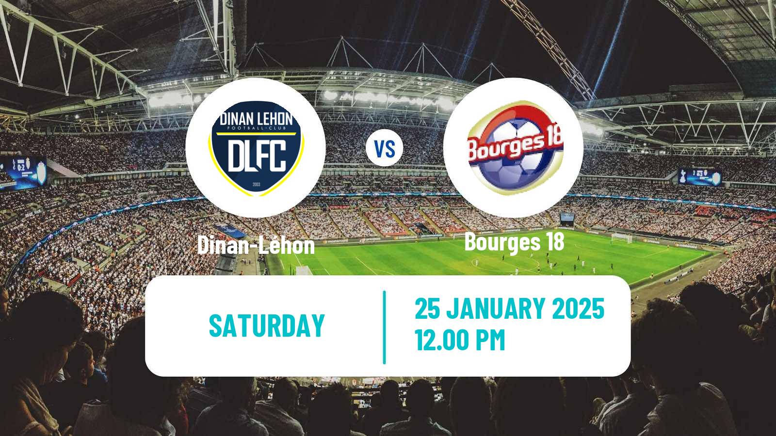 Football French National 2 - Group B Dinan-Léhon - Bourges 18