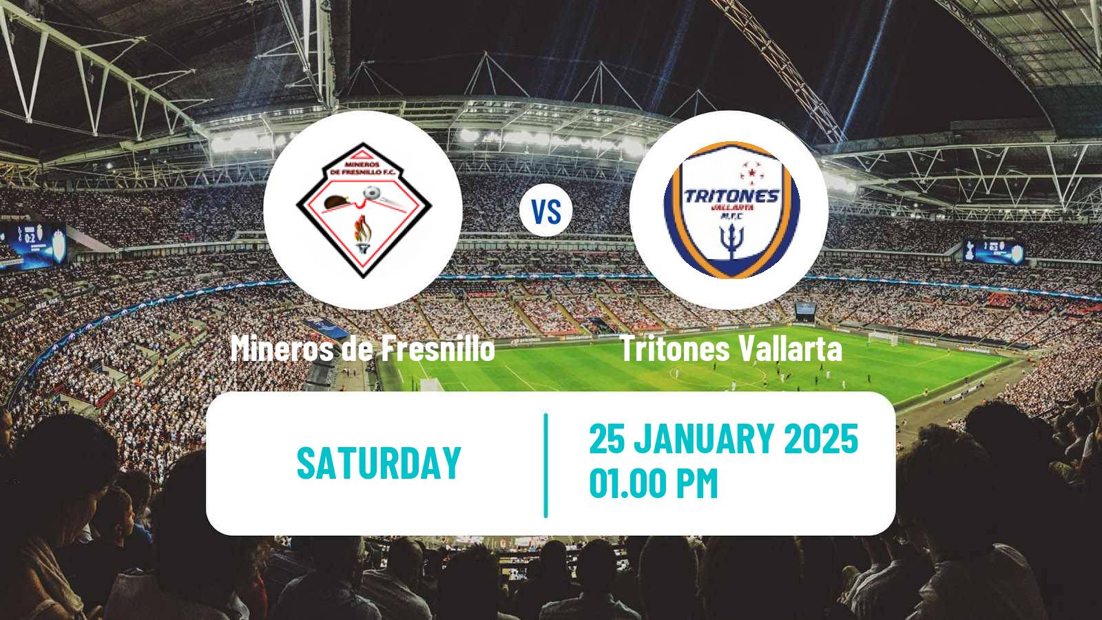 Football Mexican Liga Premier Serie A Mineros de Fresnillo - Tritones Vallarta
