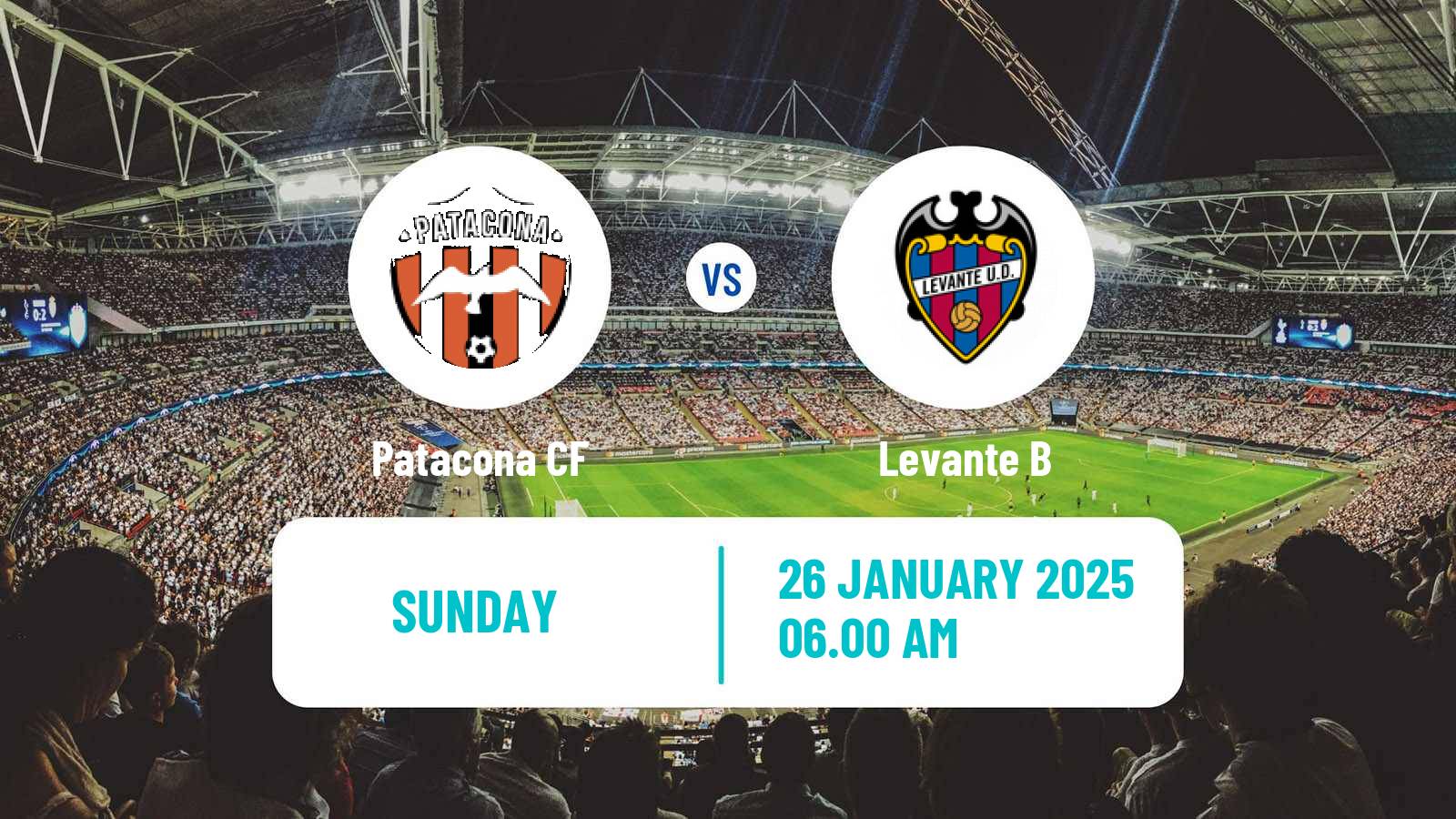 Soccer Spanish Tercera RFEF - Group 6 Patacona - Levante B