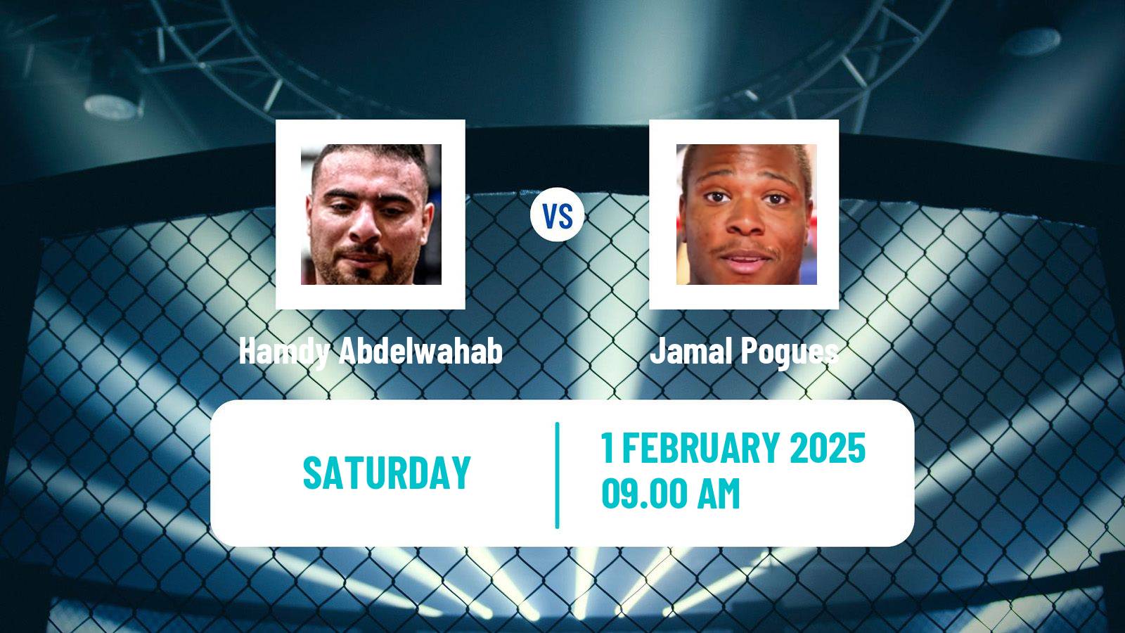 MMA Heavyweight UFC Men Hamdy Abdelwahab - Jamal Pogues