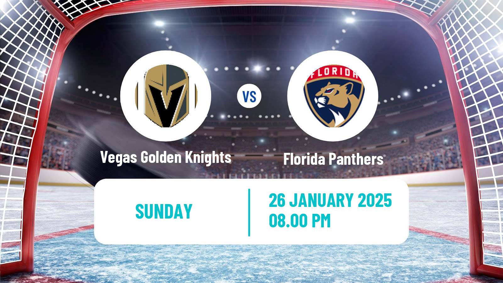 Hockey NHL Vegas Golden Knights - Florida Panthers