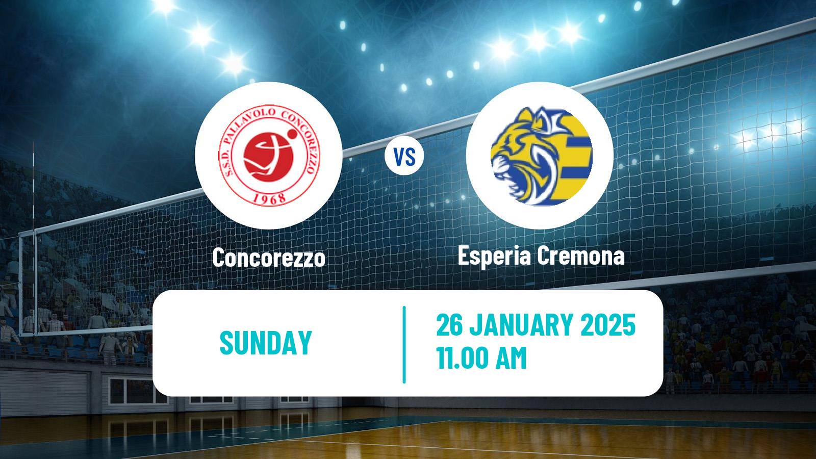 Volleyball Italian Serie A2 Volleyball Women Concorezzo - Esperia Cremona
