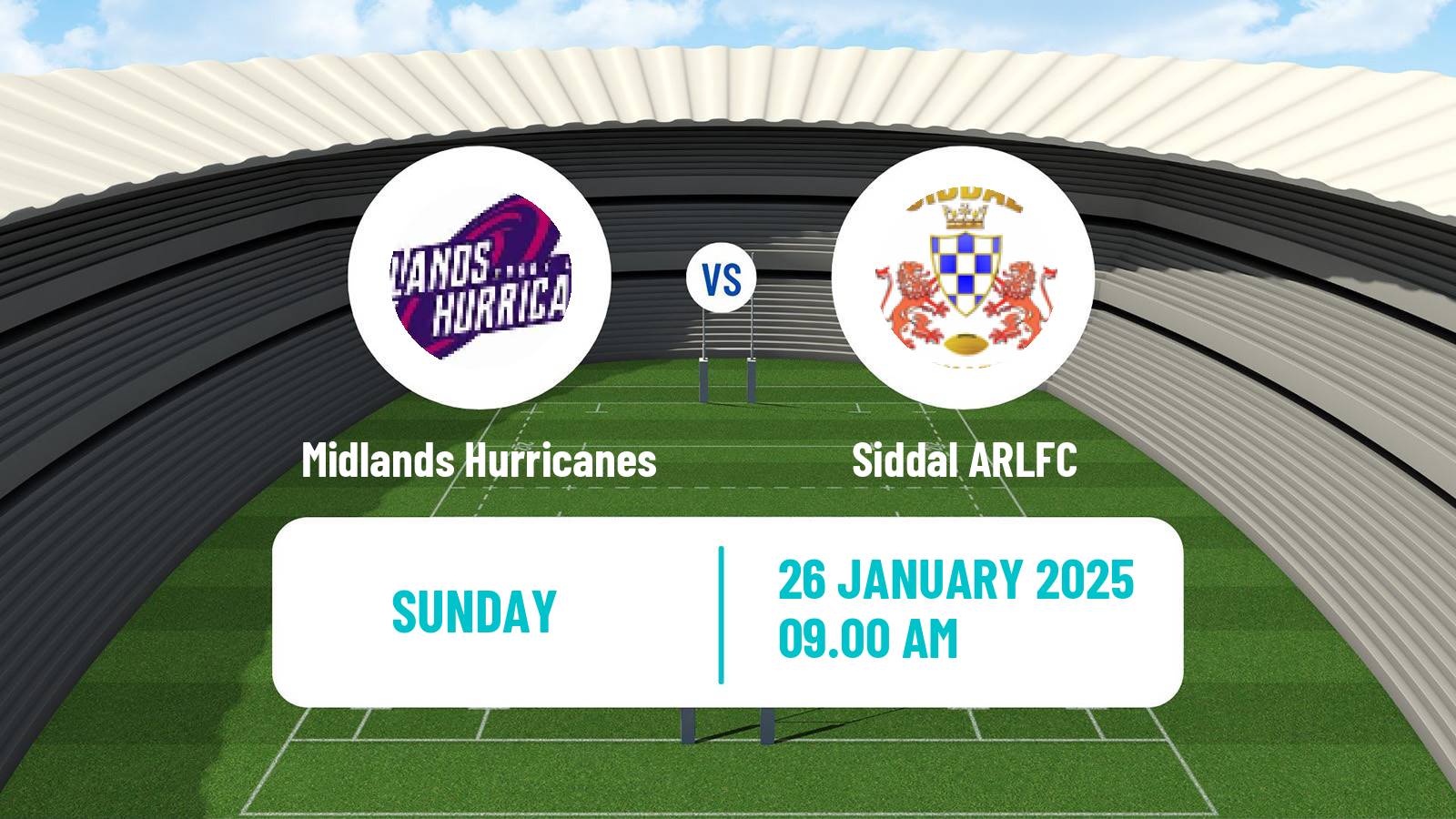 Rugby league Challenge Cup Rugby League Midlands Hurricanes - Siddal
