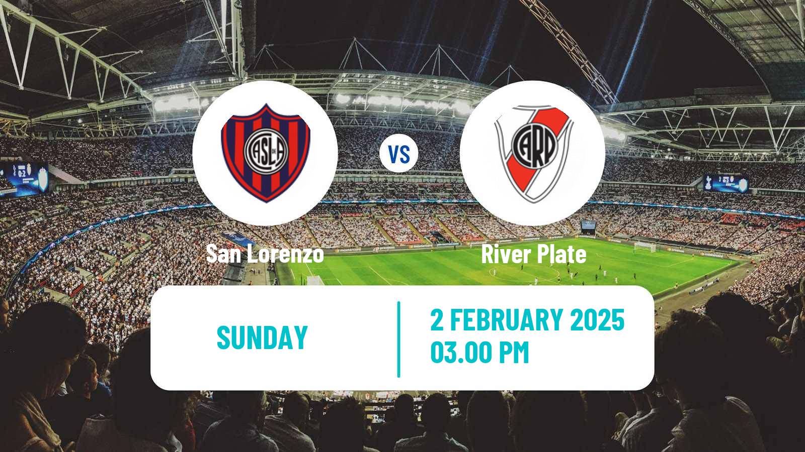 Soccer Argentinian Liga Profesional San Lorenzo - River Plate