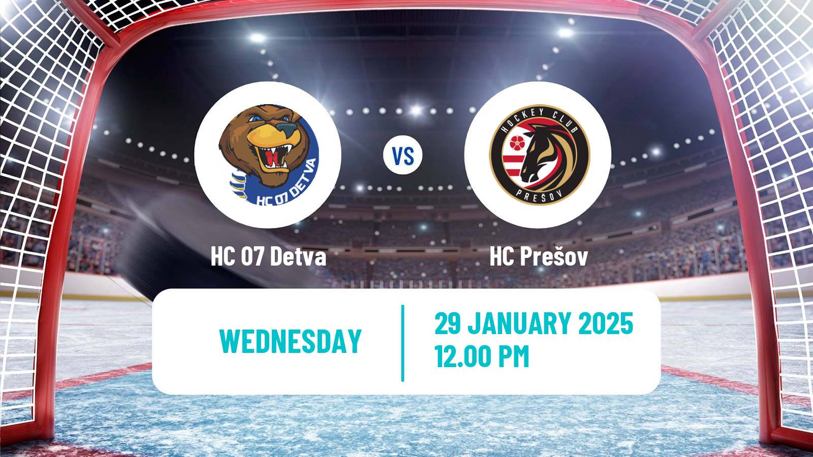 Hockey Slovak 1 Liga Hockey Detva - Prešov
