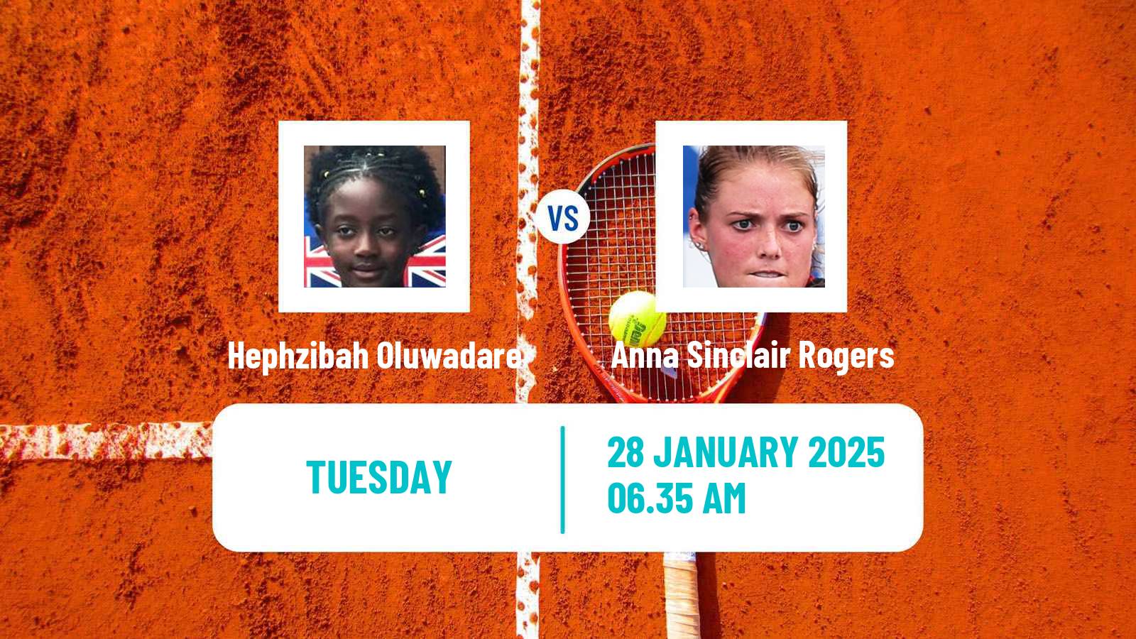 Tennis ITF W35 Glasgow Women Hephzibah Oluwadare - Anna Sinclair Rogers
