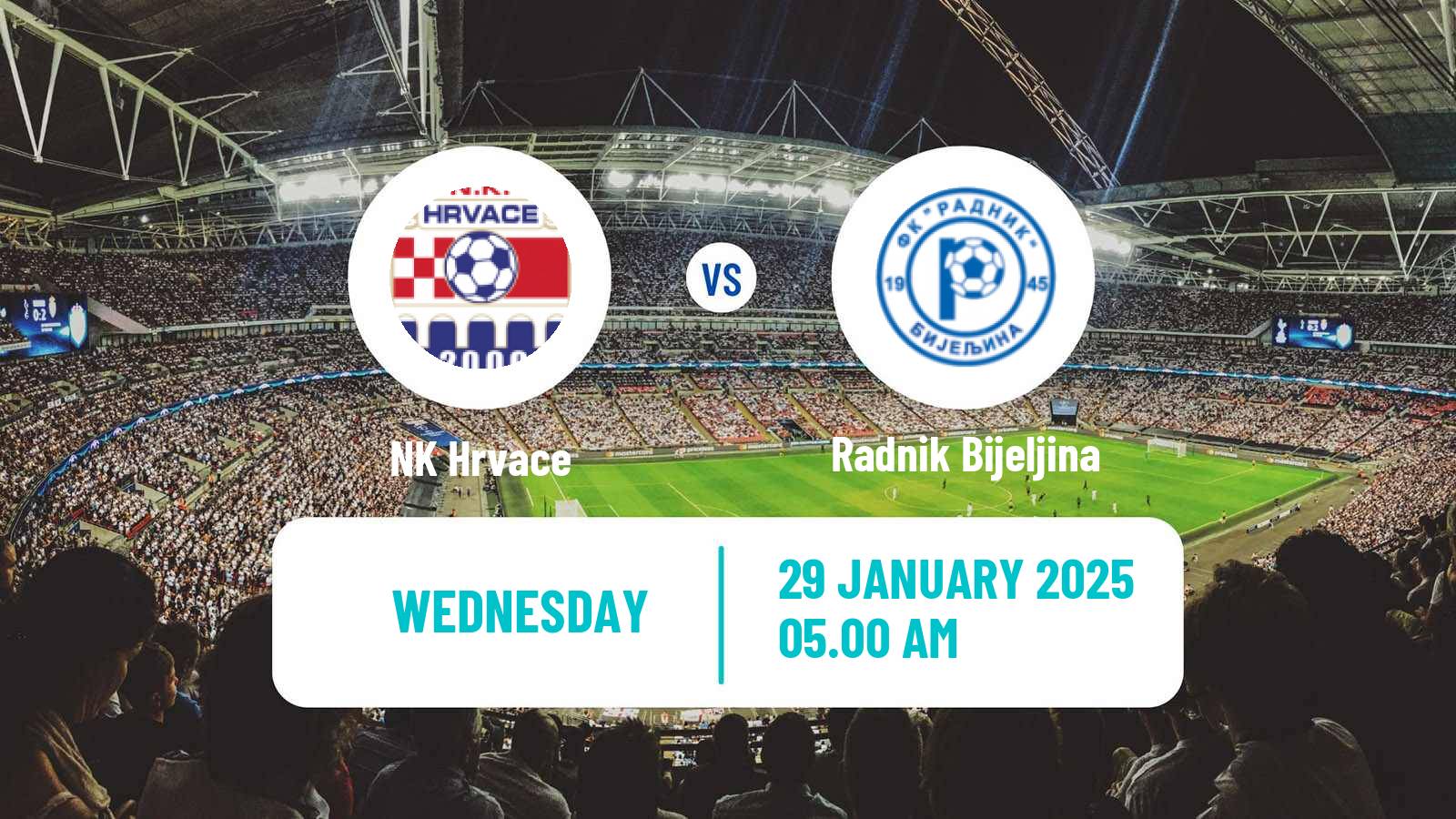 Soccer Club Friendly Hrvace - Radnik Bijeljina