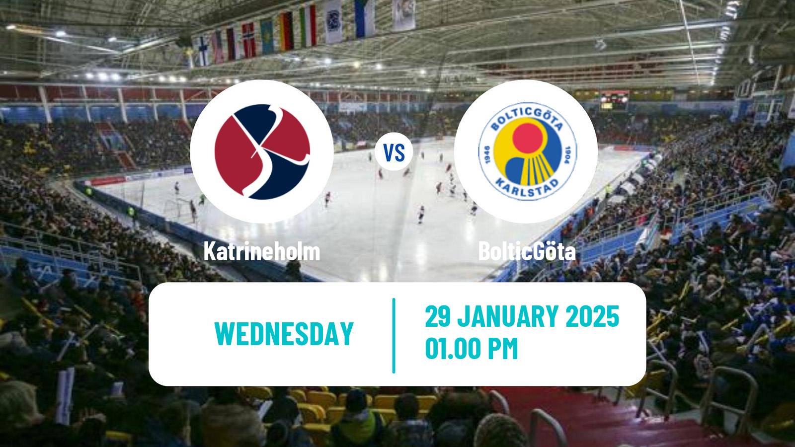 Bandy Swedish Allsvenskan Bandy Katrineholm - BolticGöta