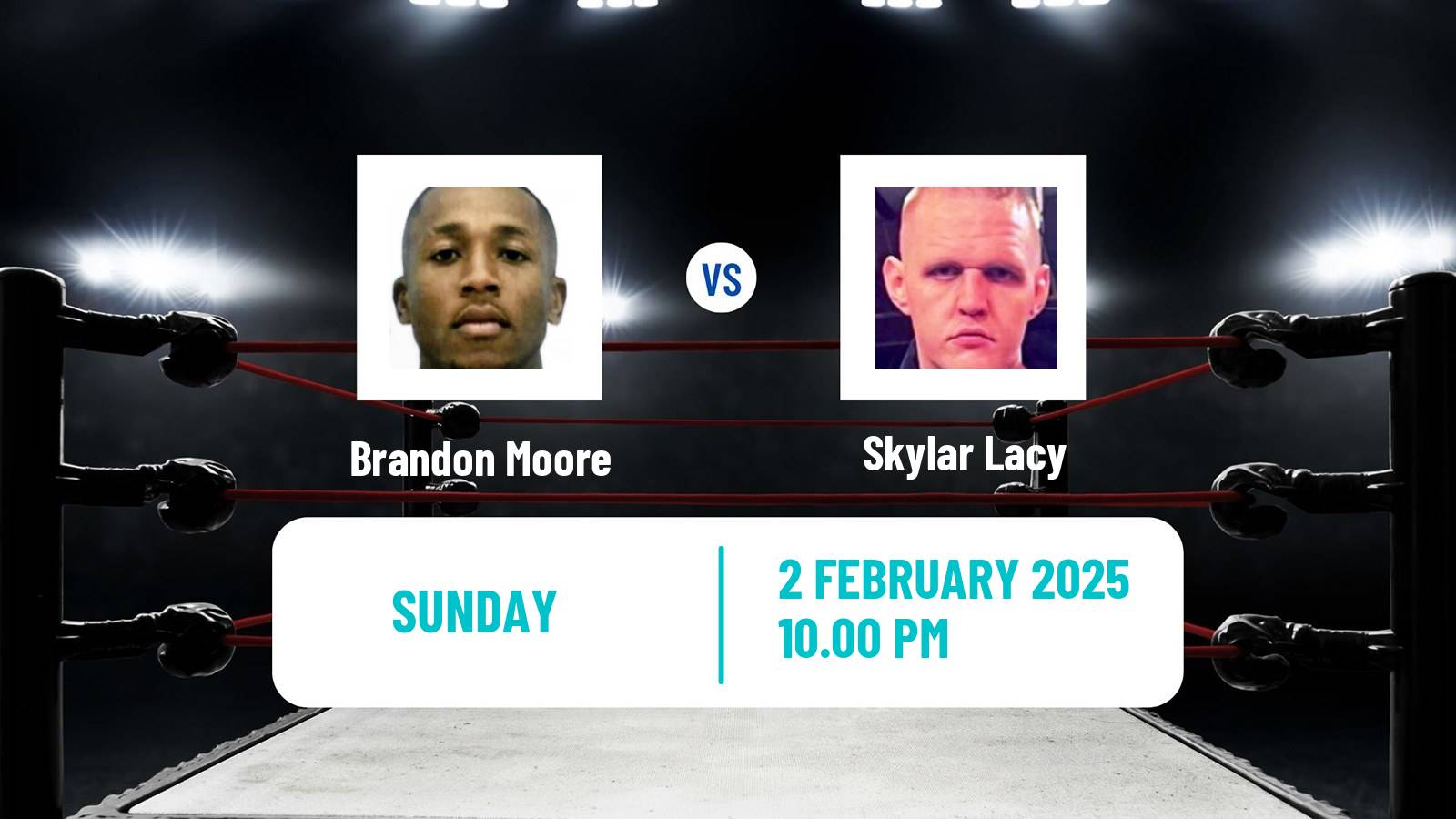 Boxing Heavyweight Others Matches Men Brandon Moore - Skylar Lacy