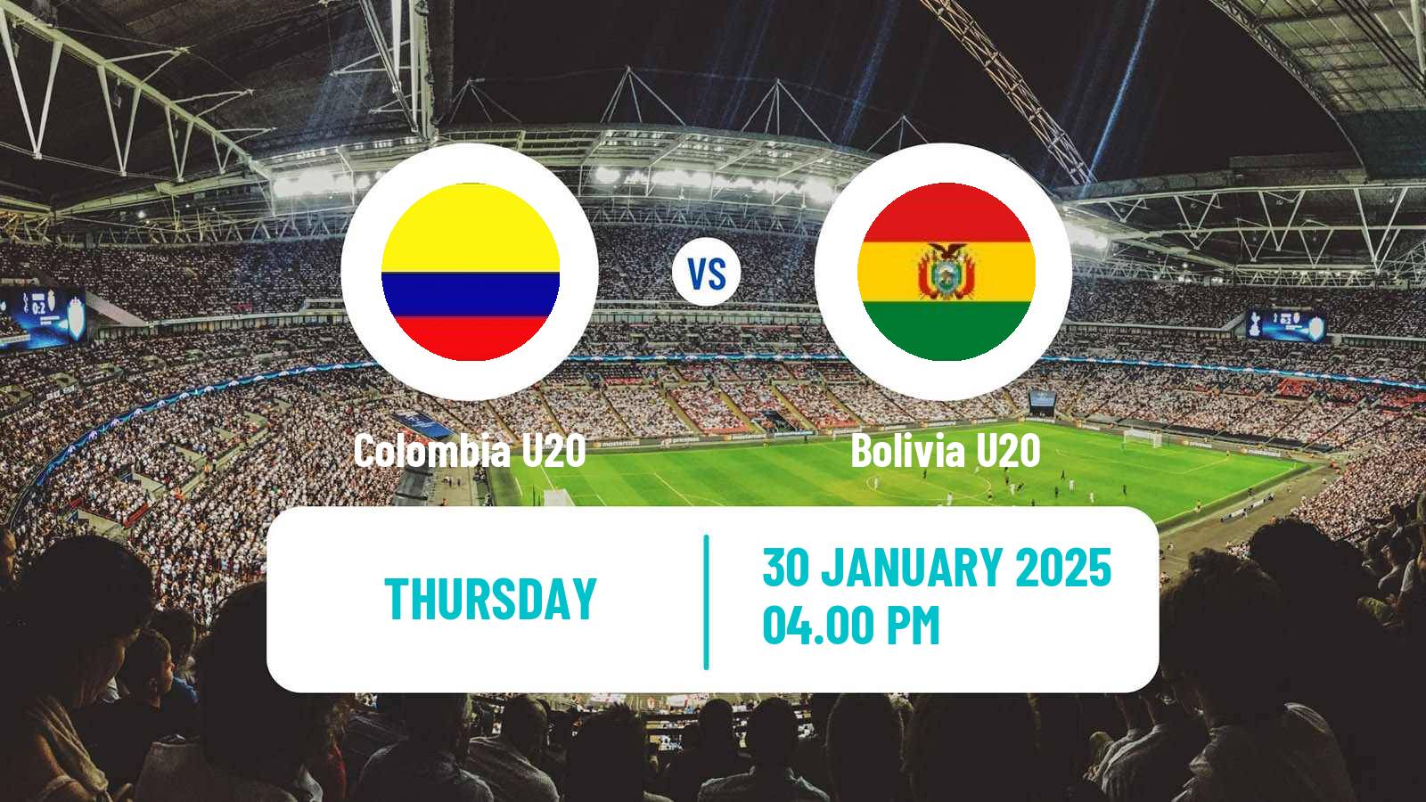 Soccer South American Championship U20 Colombia U20 - Bolivia U20