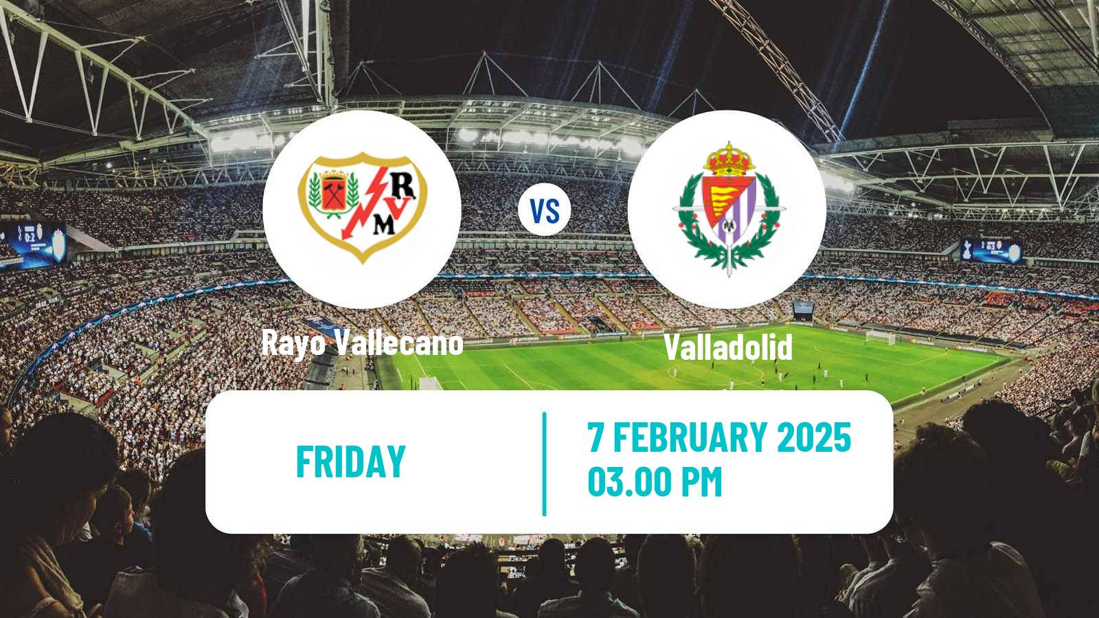 Football Spanish LaLiga Rayo Vallecano - Valladolid