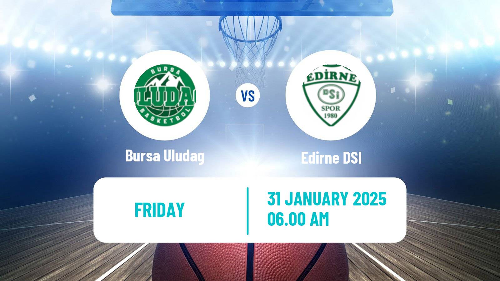 Basketball Turkish TKBL Women Bursa Uludag - Edirne DSI