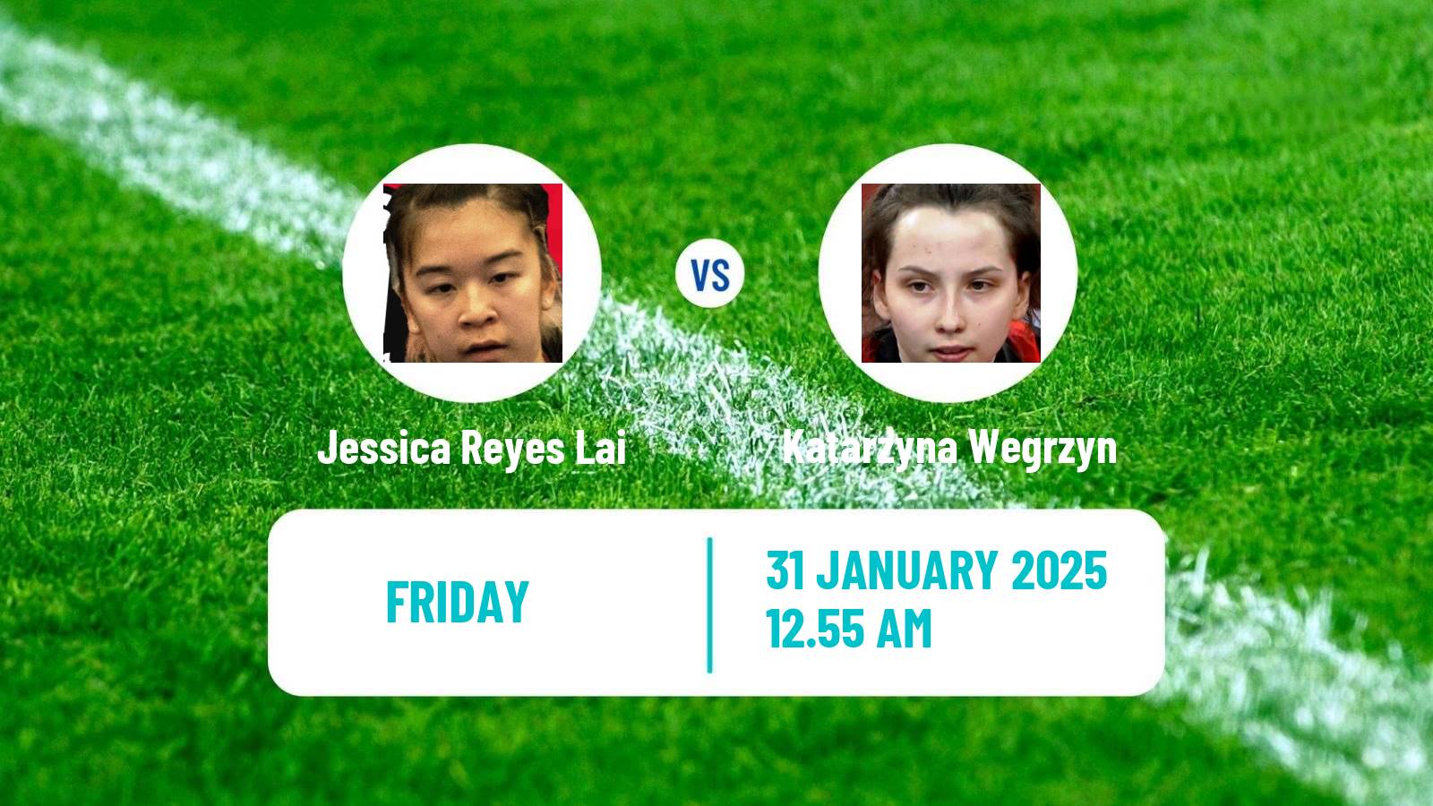Table tennis Singapore Smash Women Jessica Reyes Lai - Katarzyna Wegrzyn