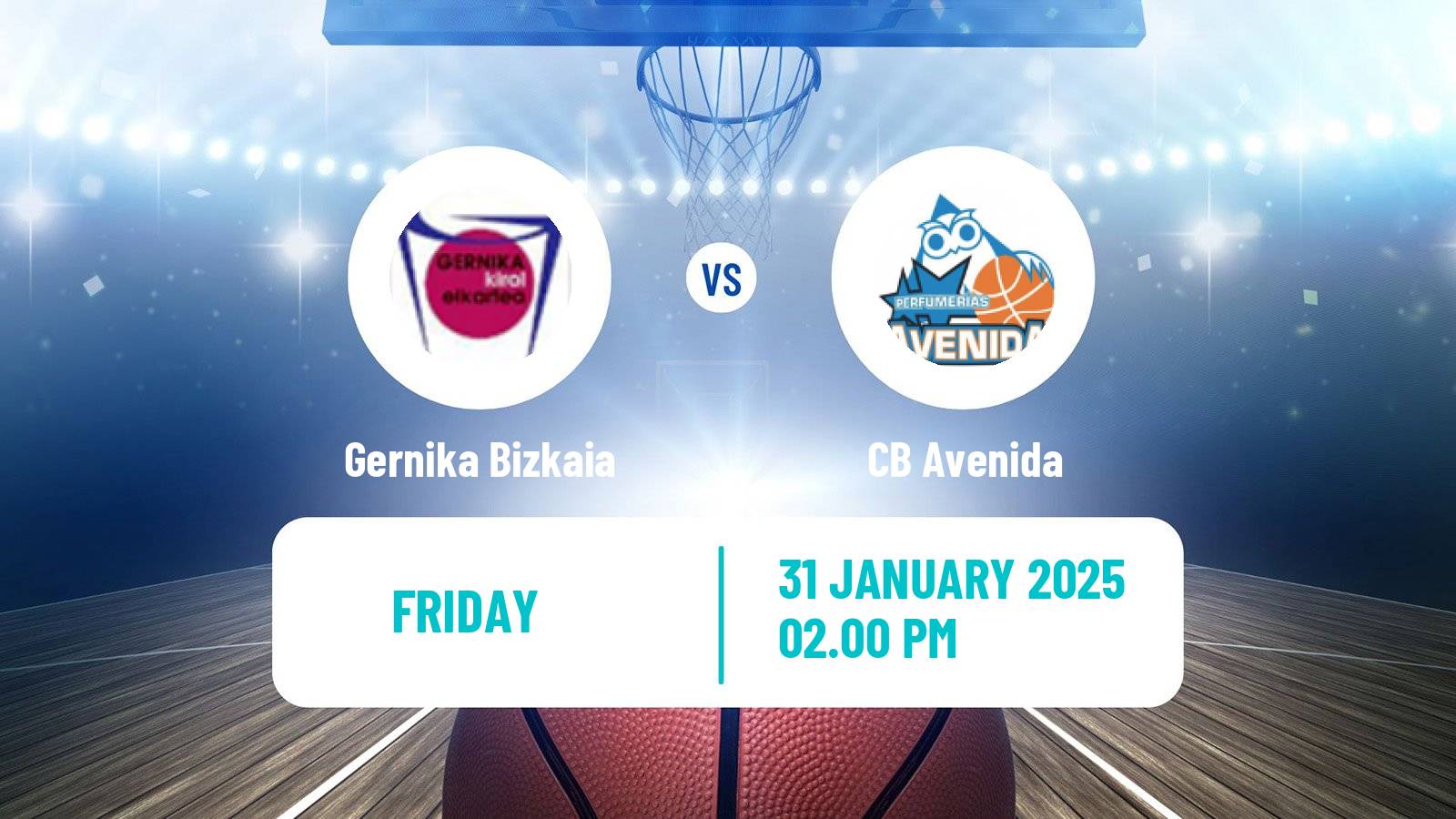 Basketball Spanish Liga Femenina Basketball Gernika Bizkaia - CB Avenida