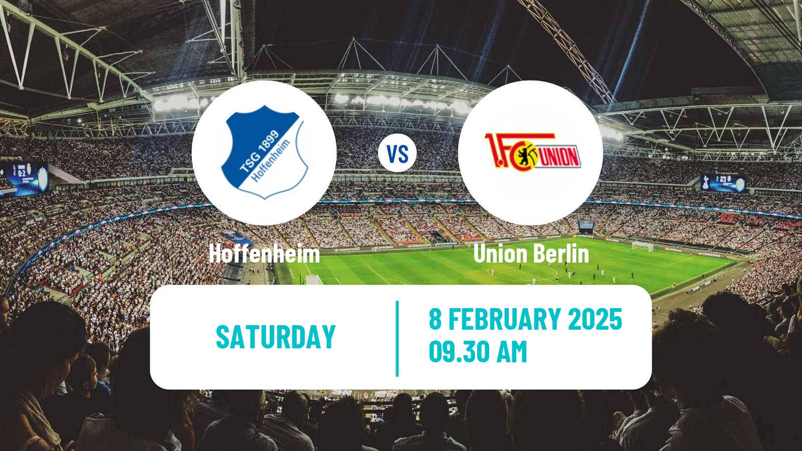 Soccer German Bundesliga Hoffenheim - Union Berlin