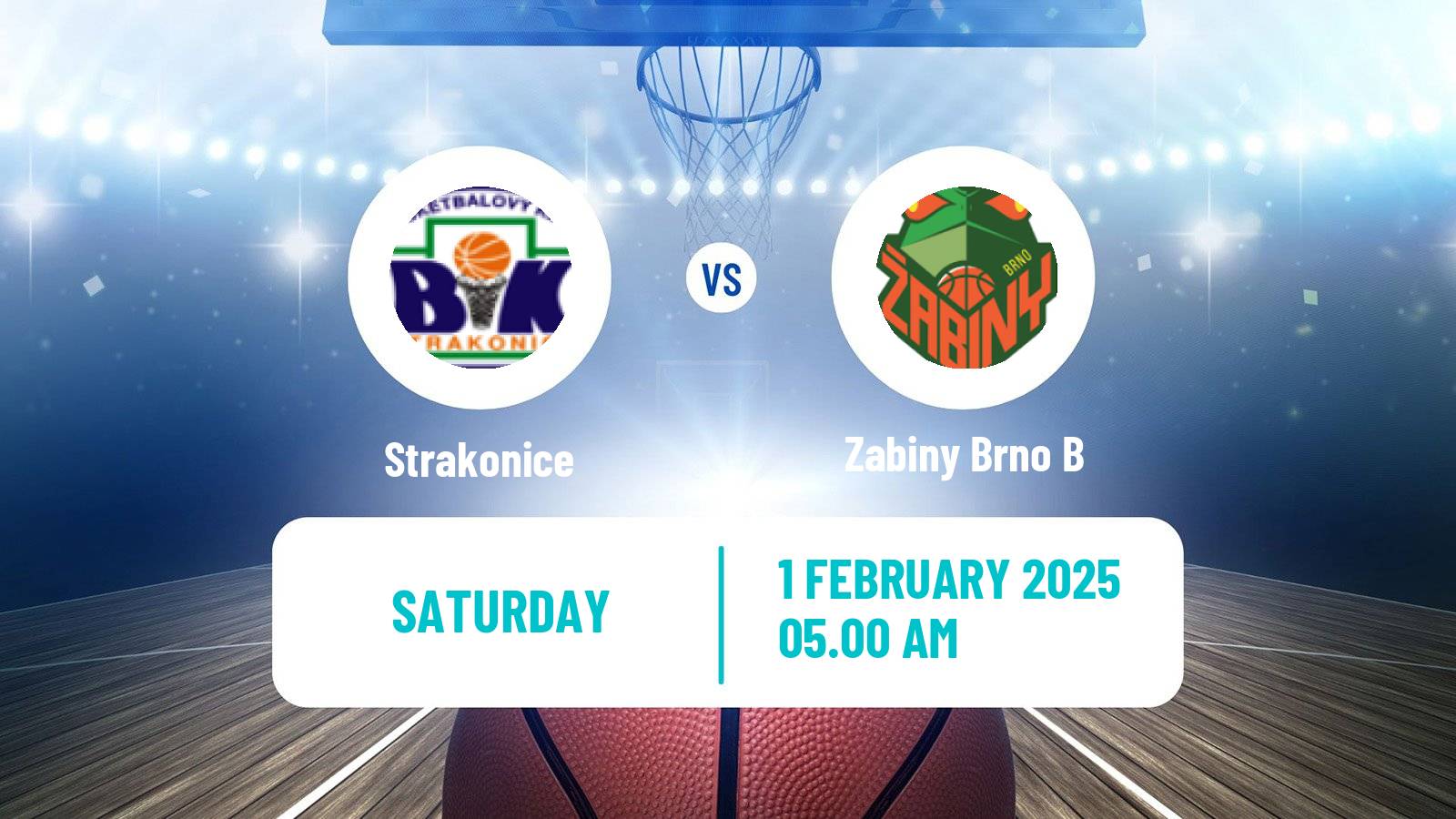 Basketball Czech 1 Liga Basketball Women Strakonice - Zabiny Brno B