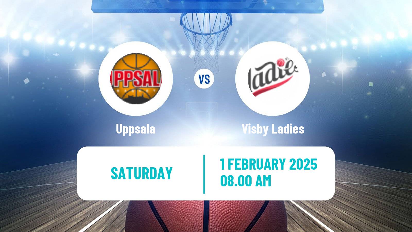 Basketball Swedish Basketligan Women Uppsala - Visby