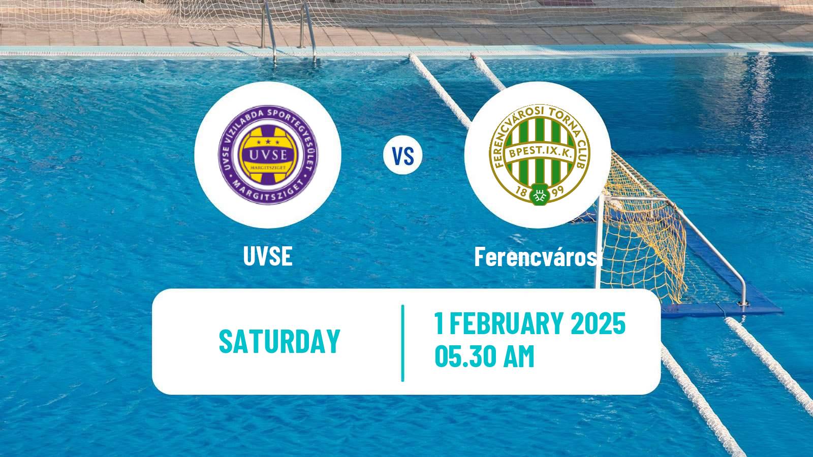 Water polo Hungarian OB I Water Polo UVSE - Ferencvárosi