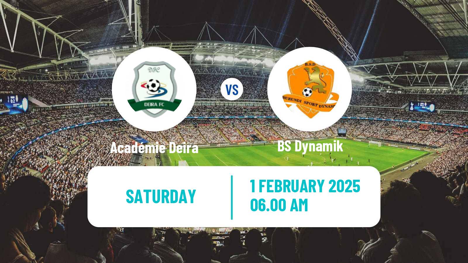 Football Burundi Premier League Académie Deira - Dynamik