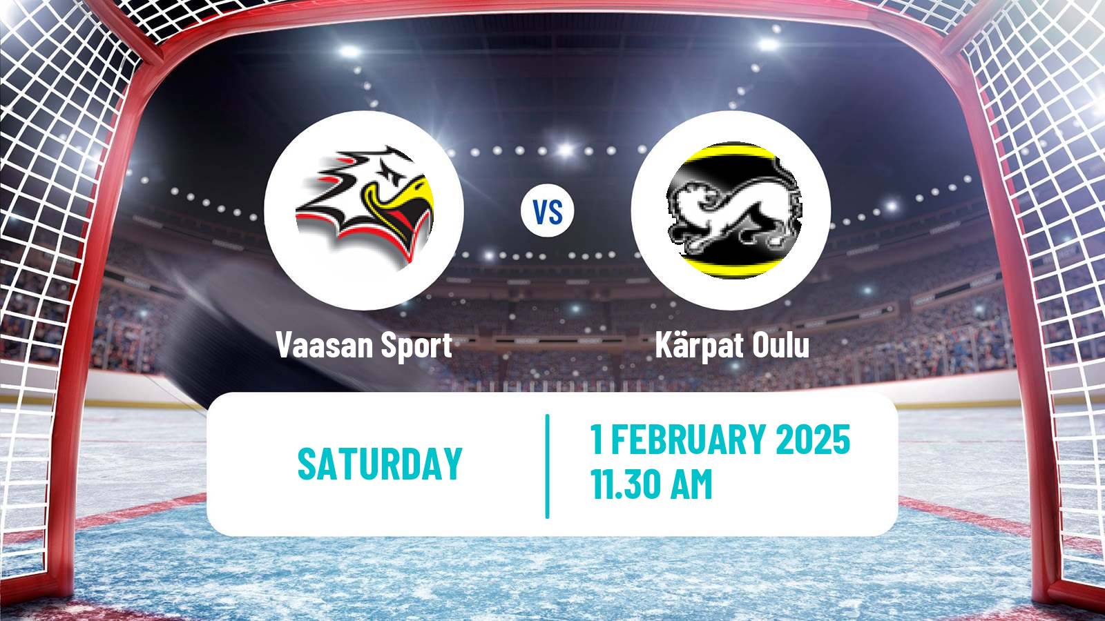Hockey Finnish SM-liiga Vaasan Sport - Kärpät