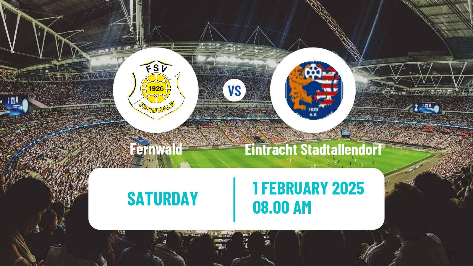 Soccer Club Friendly Fernwald - Eintracht Stadtallendorf