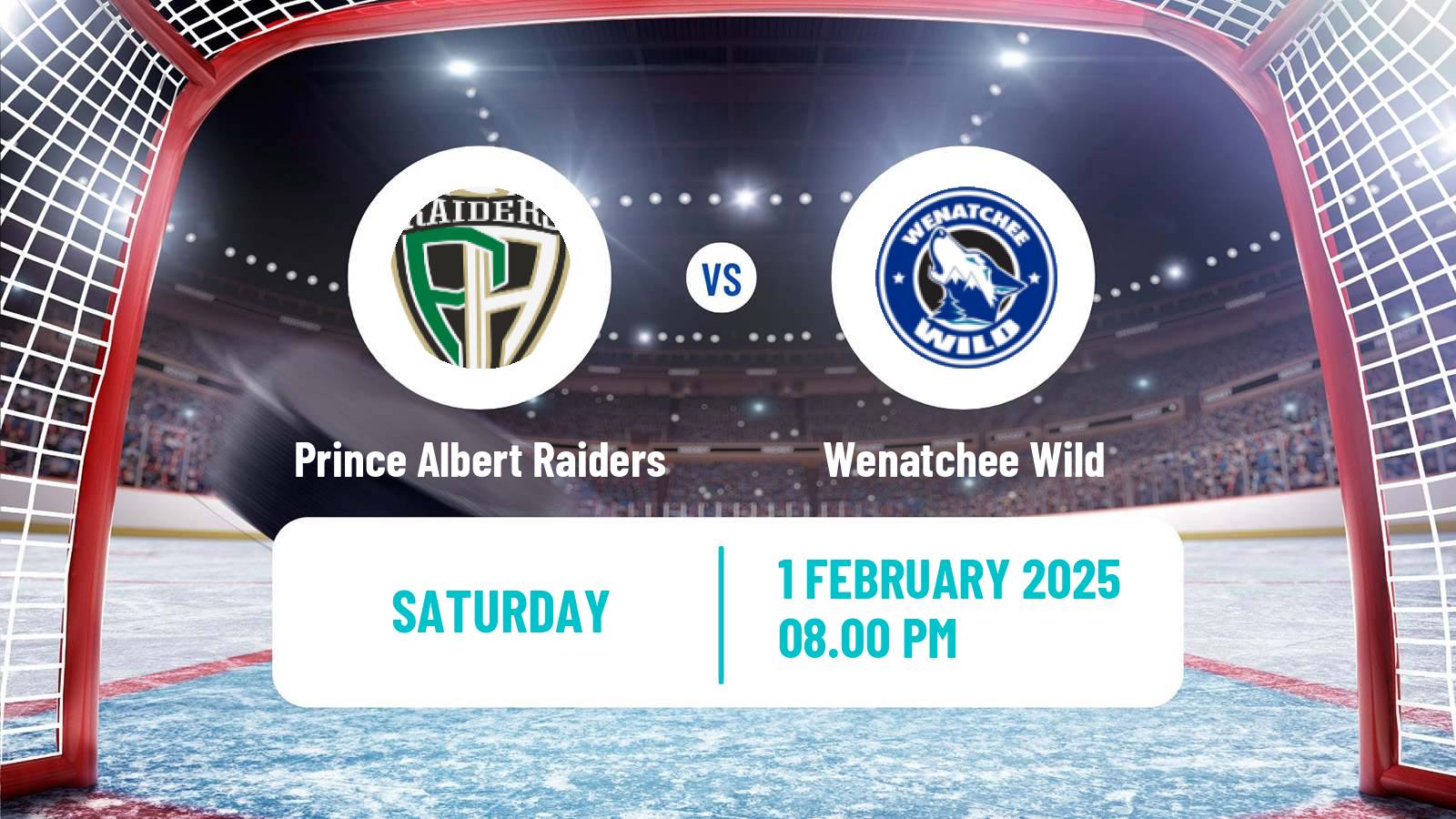 Hockey WHL Prince Albert Raiders - Wenatchee Wild