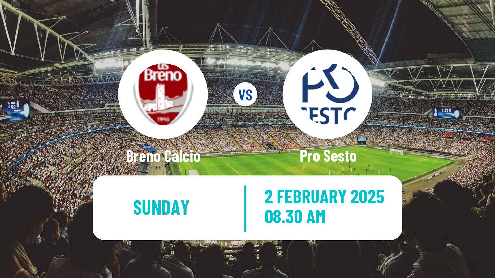 Soccer Italian Serie D - Group B Breno - Pro Sesto