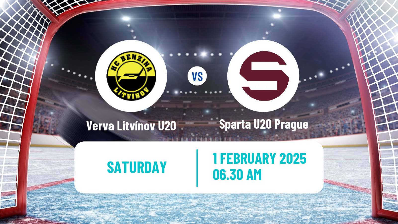 Hockey Czech ELJ Verva Litvínov U20 - Sparta U20 Prague