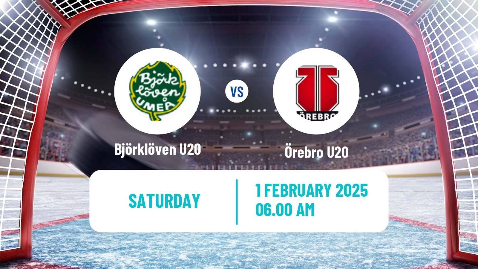 Hockey Swedish Superelit U20 Hockey Björklöven U20 - Örebro U20