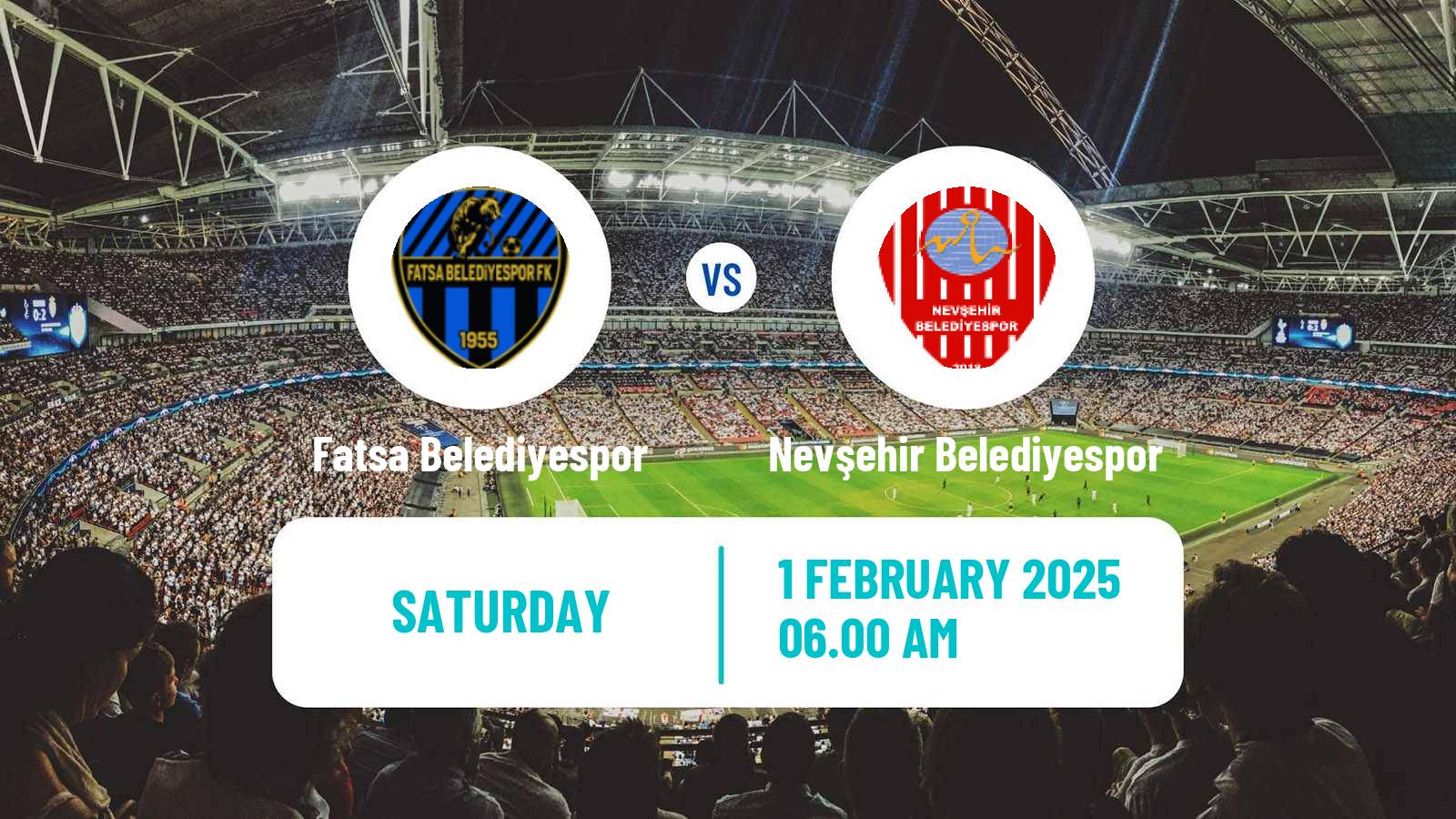 Soccer Turkish 3 Lig Group 2 Fatsa Belediyespor - Nevşehir Belediyespor