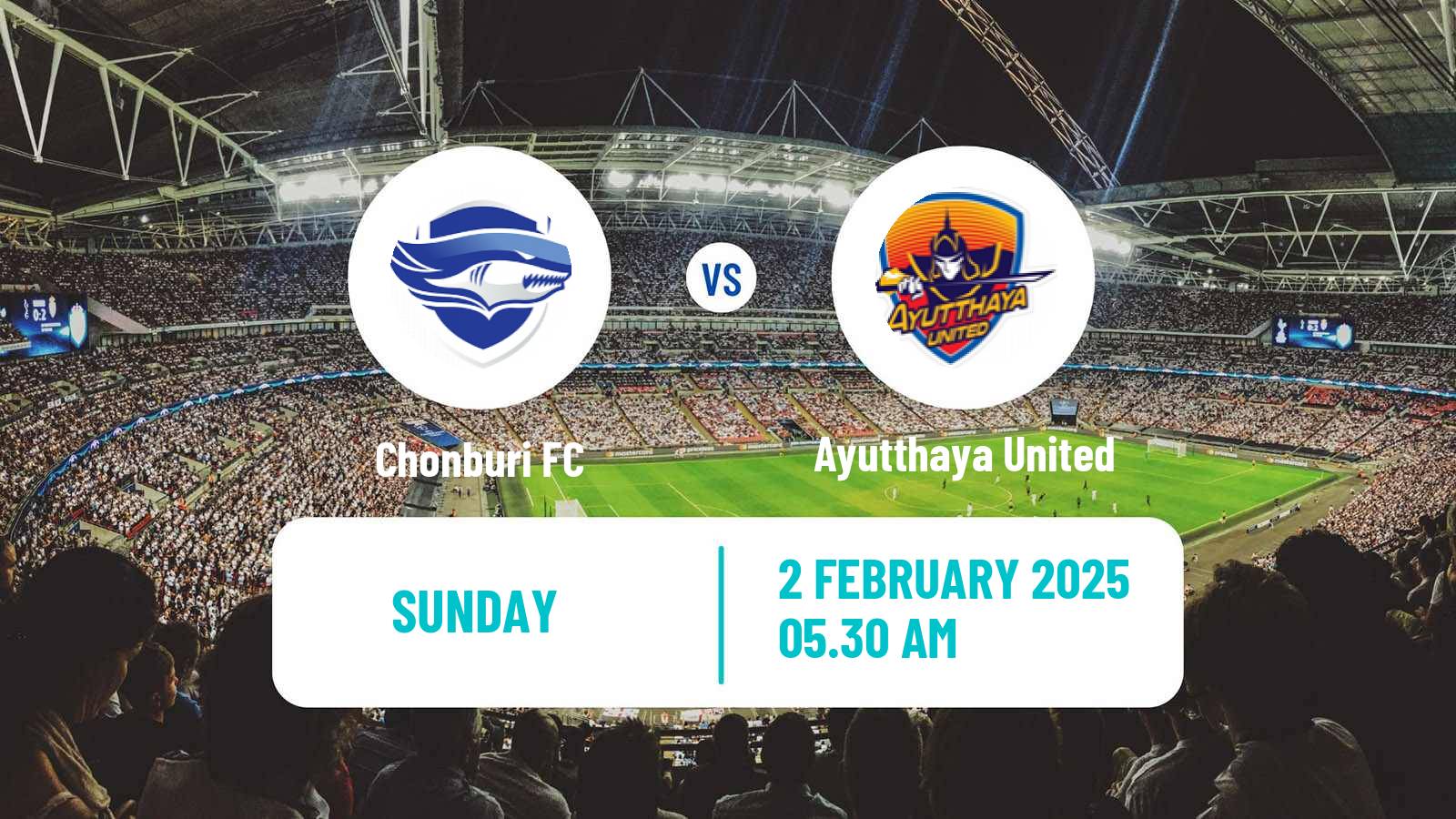 Soccer Thai League 2 Chonburi - Ayutthaya United