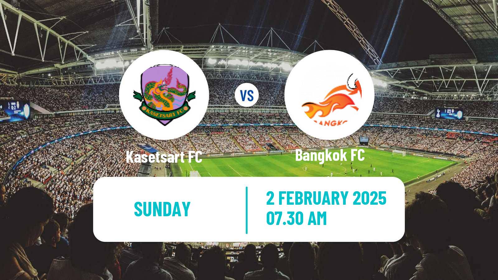 Soccer Thai League 2 Kasetsart - Bangkok FC