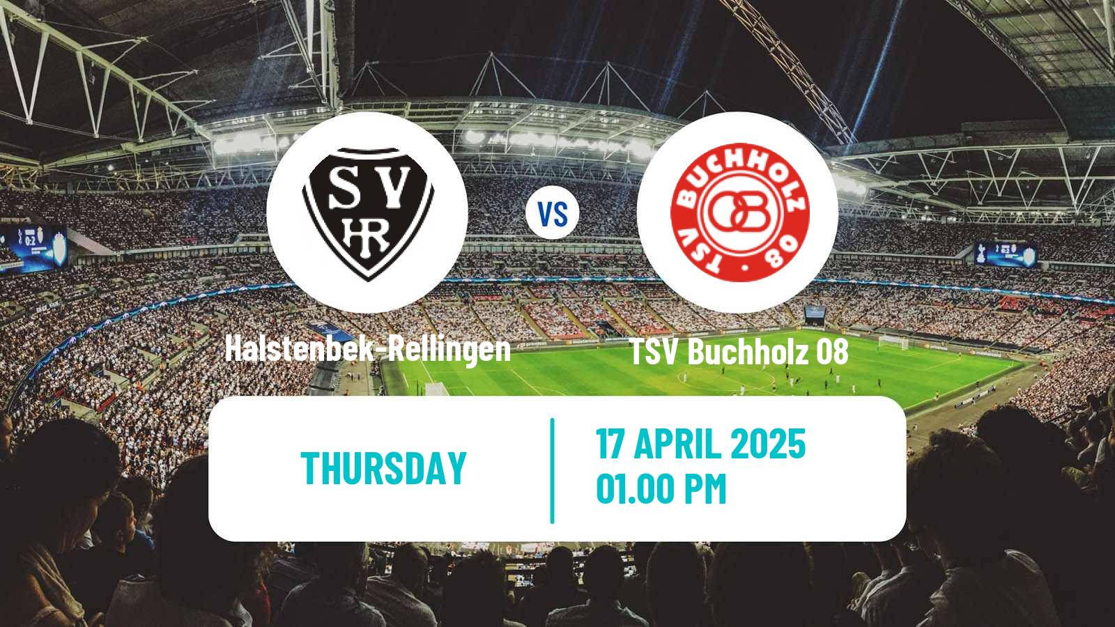 Soccer German Oberliga Hamburg Halstenbek-Rellingen - TSV Buchholz 08