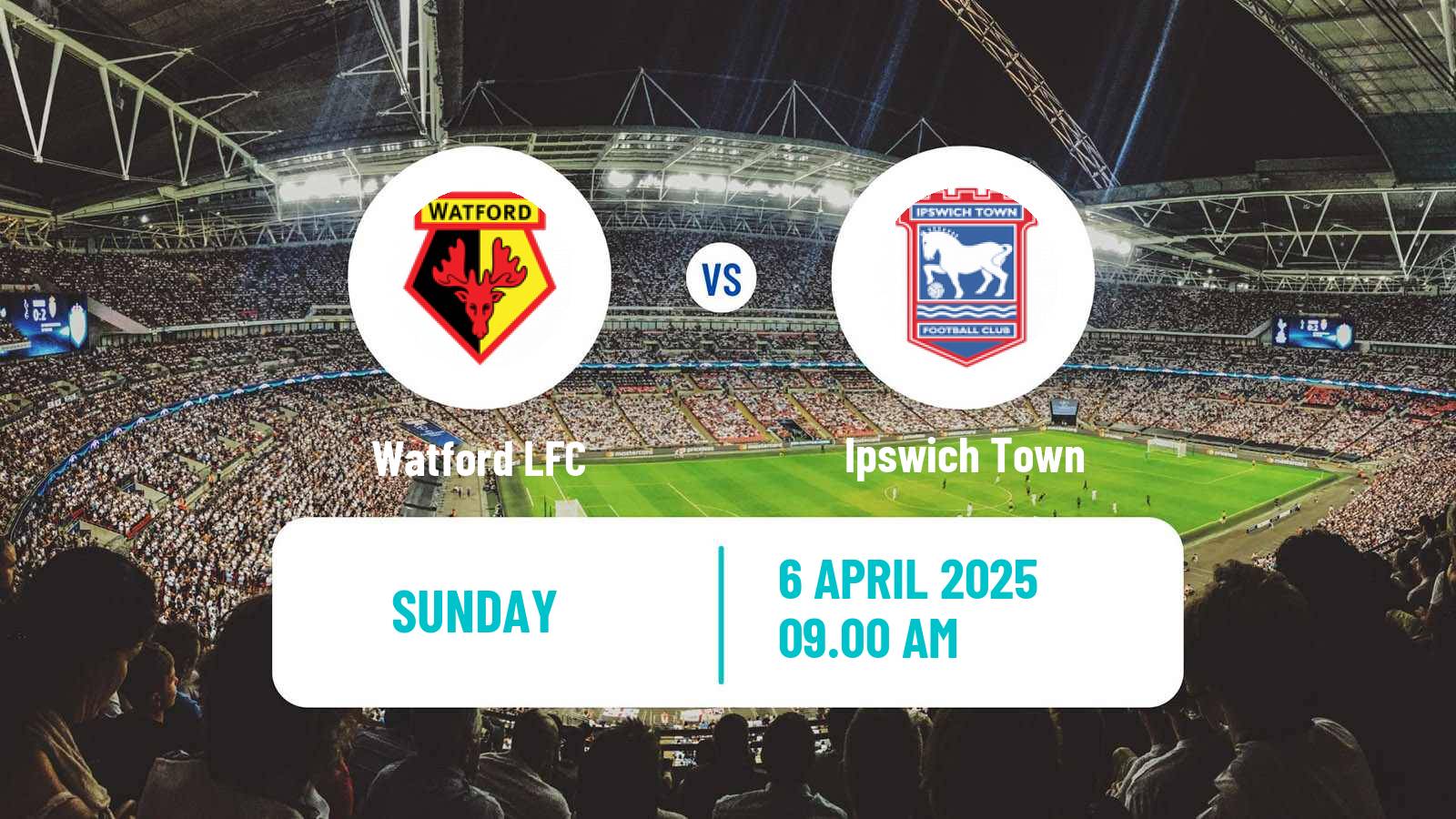 Soccer English National League South Women Watford - Ipswich Town