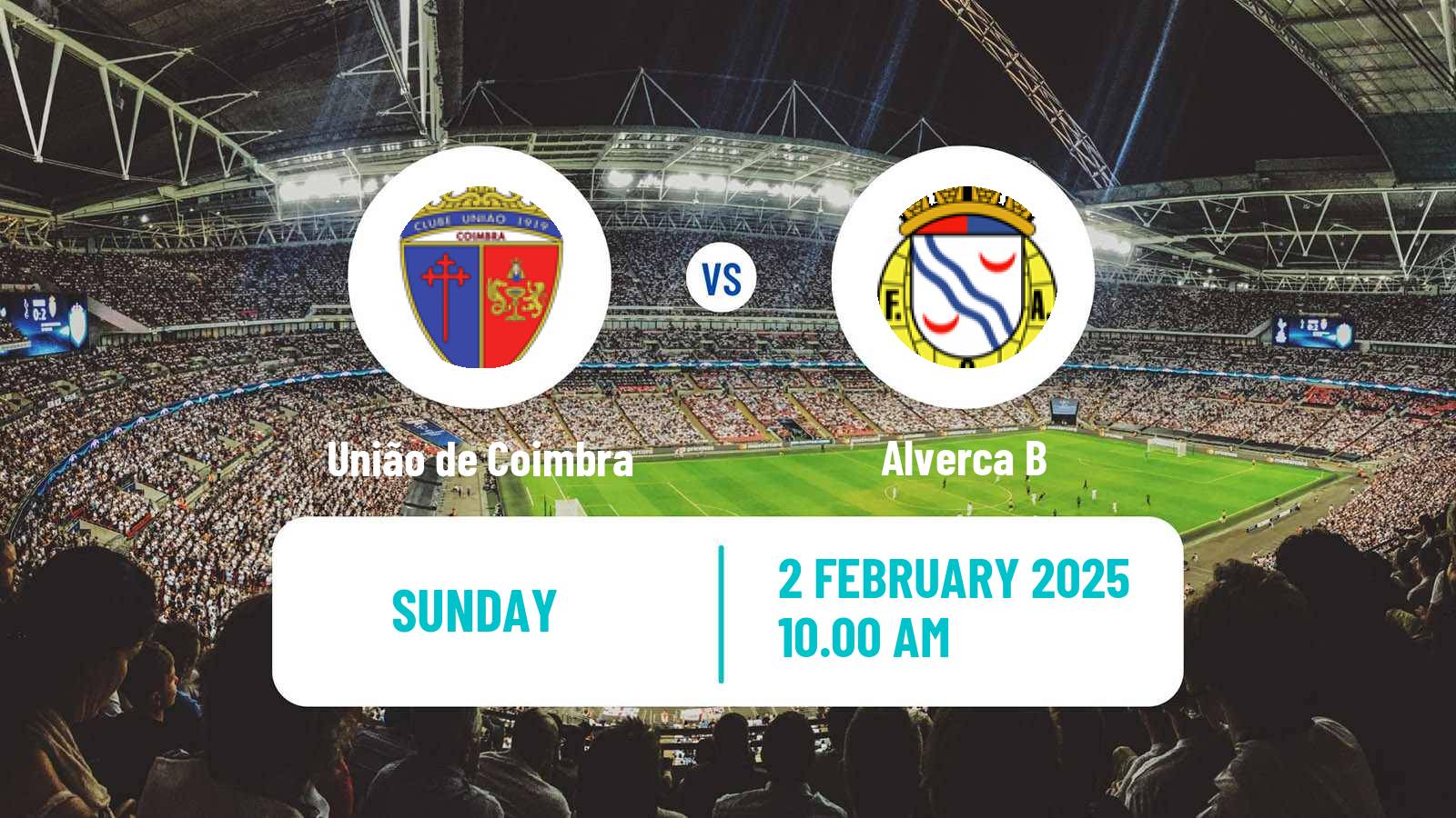 Football Campeonato de Portugal - Group C União de Coimbra - Alverca B