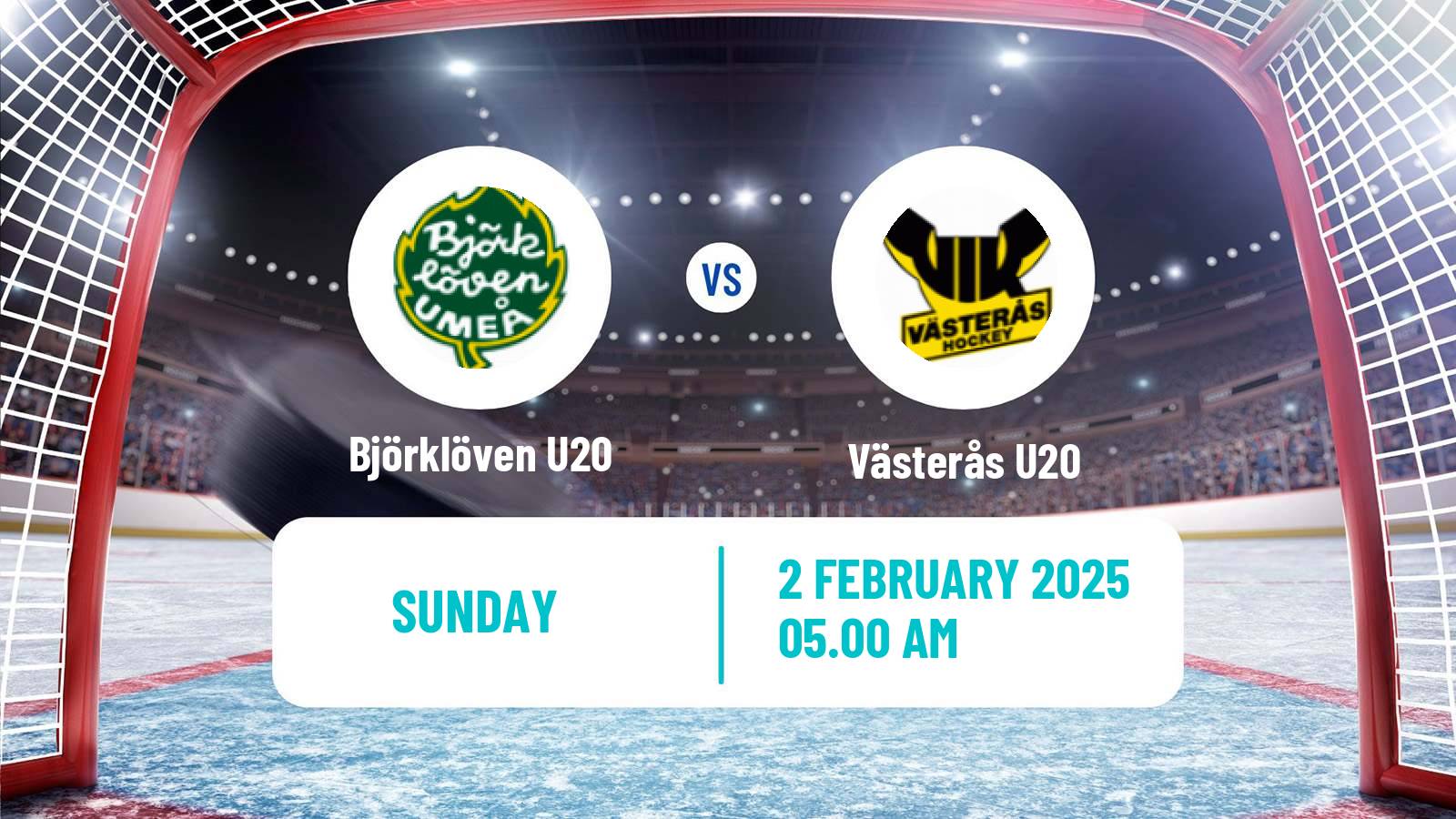 Hockey Swedish Superelit U20 Hockey Björklöven U20 - Västerås U20