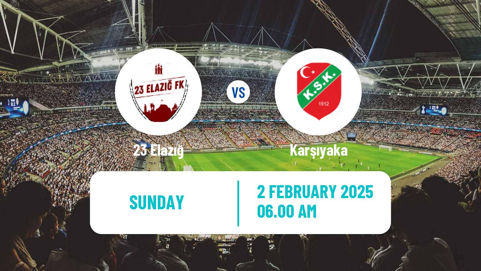 Soccer Turkish 3 Lig Group 1 23 Elazığ - Karşıyaka
