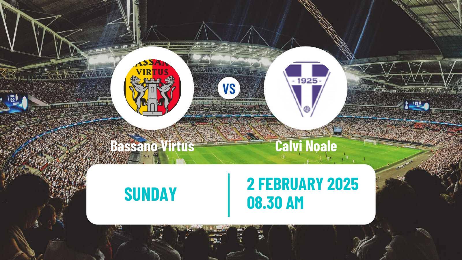 Soccer Italian Serie D - Group C Bassano Virtus - Calvi Noale