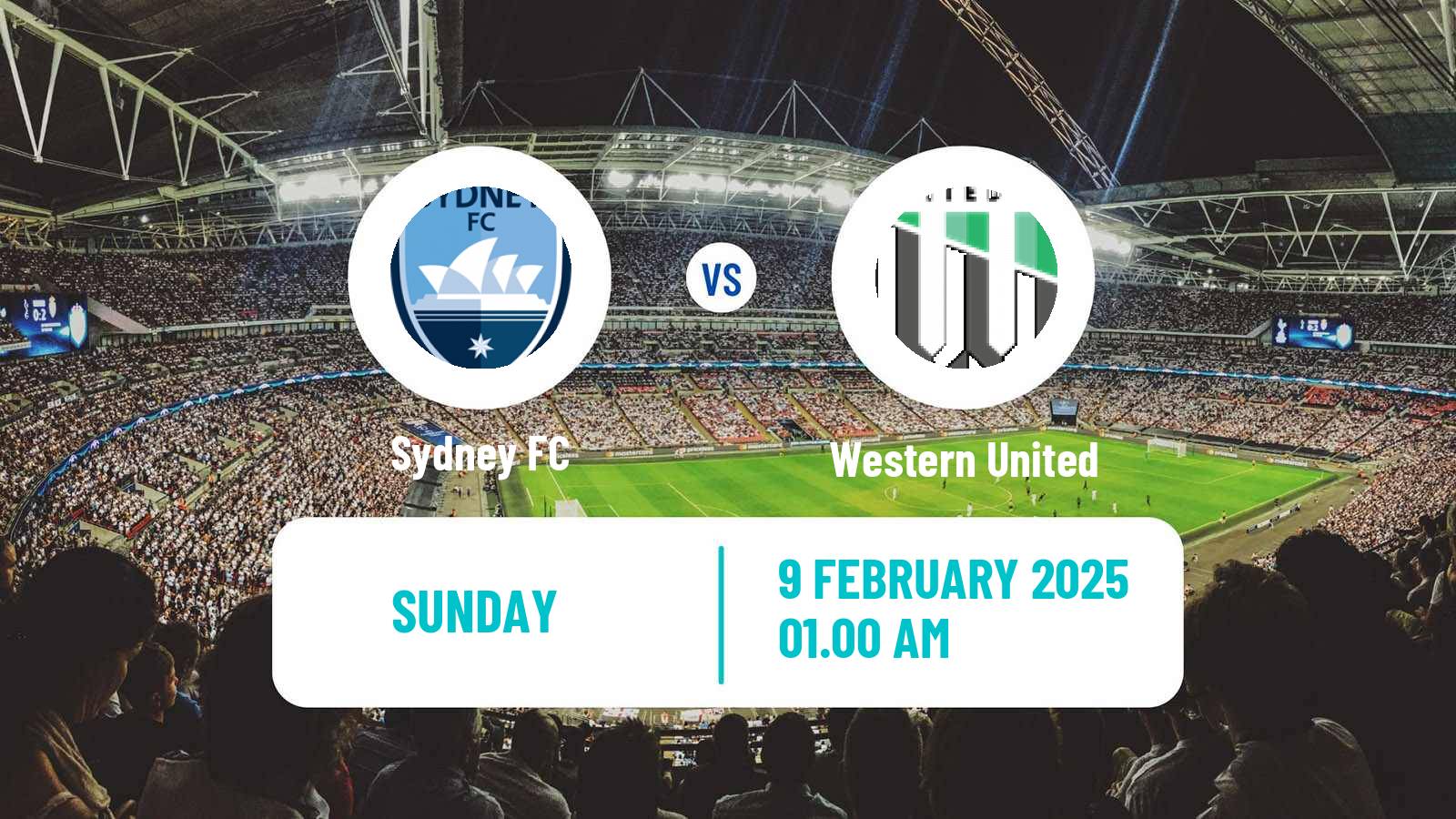 Soccer Australian A-League Women Sydney FC - Western United