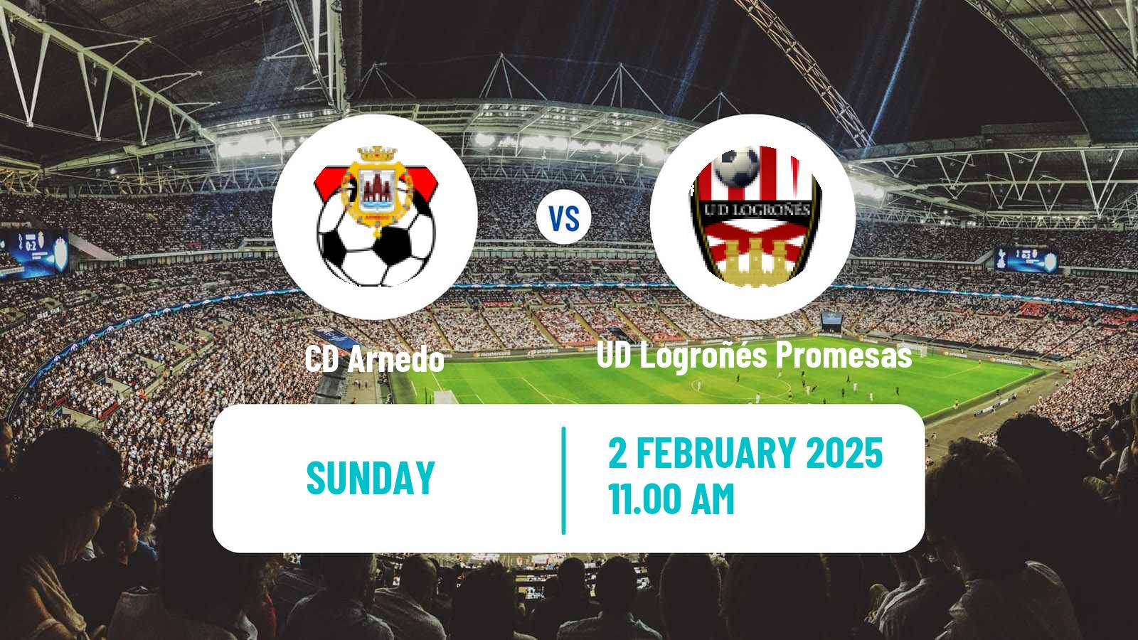 Soccer Spanish Tercera RFEF - Group 16 Arnedo - UD Logroñés Promesas