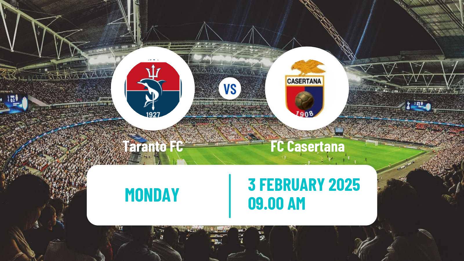 Soccer Italian Serie C Group C Taranto - Casertana