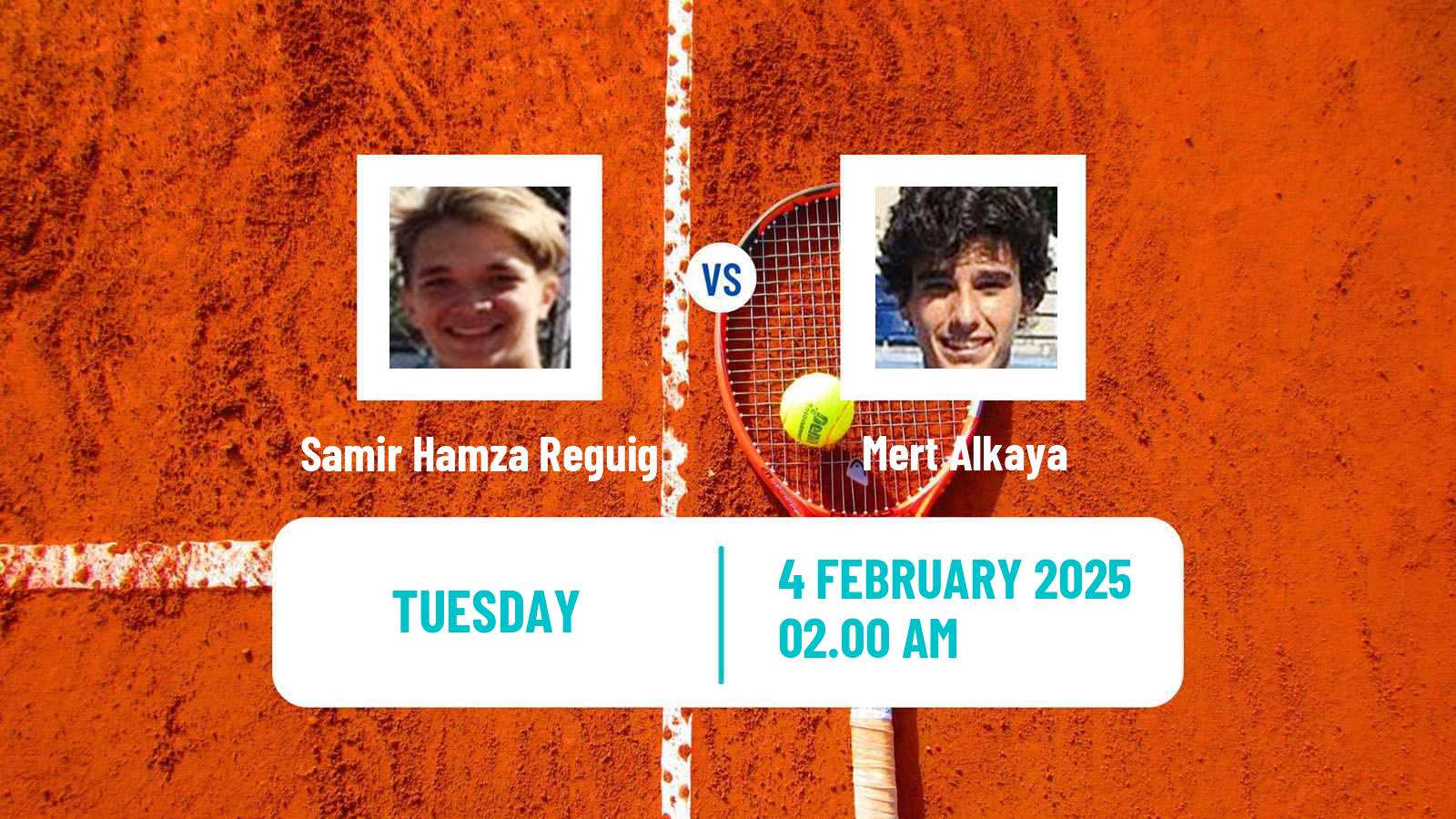 Tennis ITF M15 Zahra 2 Men Samir Hamza Reguig - Mert Alkaya