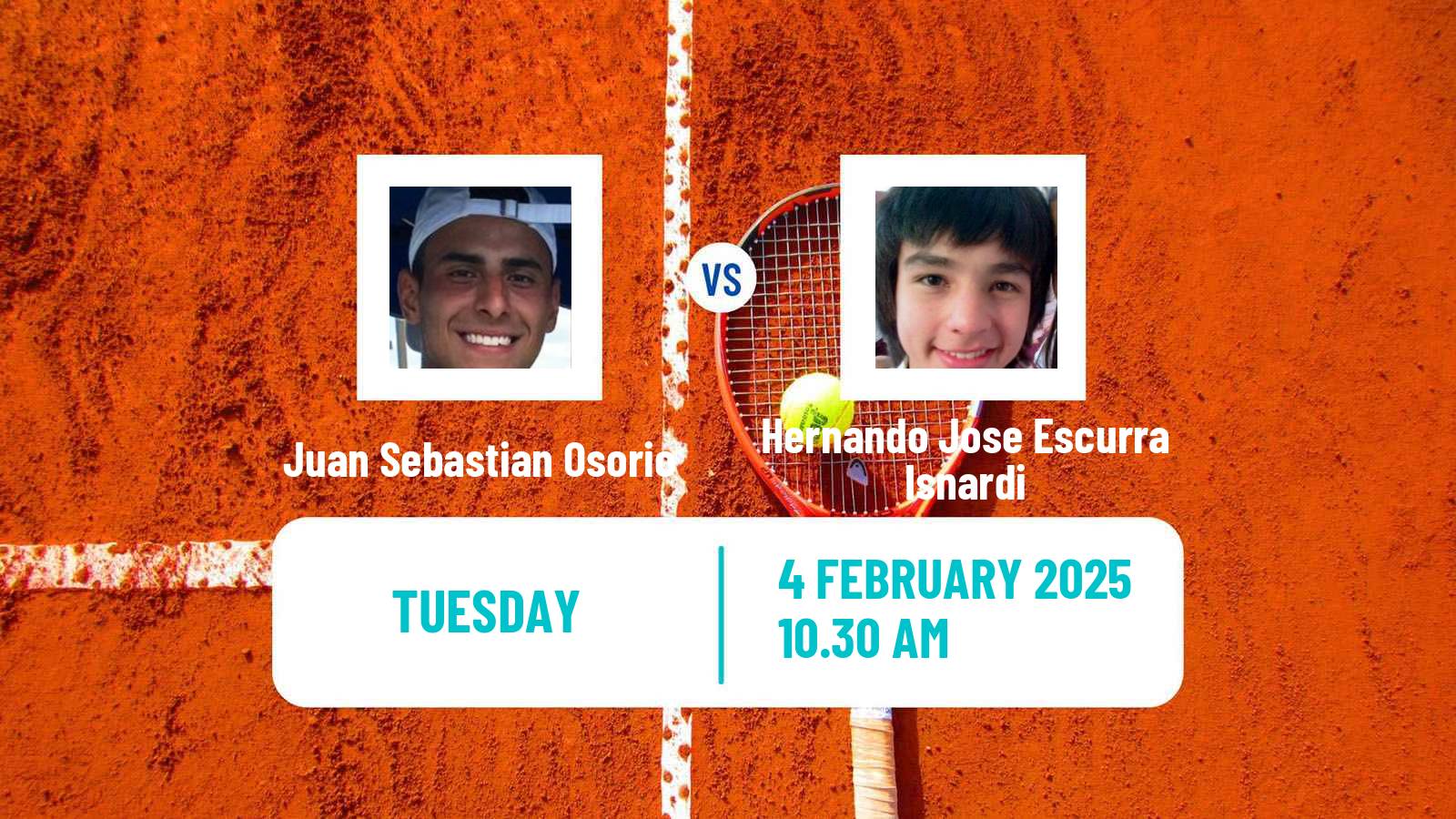 Tennis ITF M15 Huamantla 8 Men Juan Sebastian Osorio - Hernando Jose Escurra Isnardi