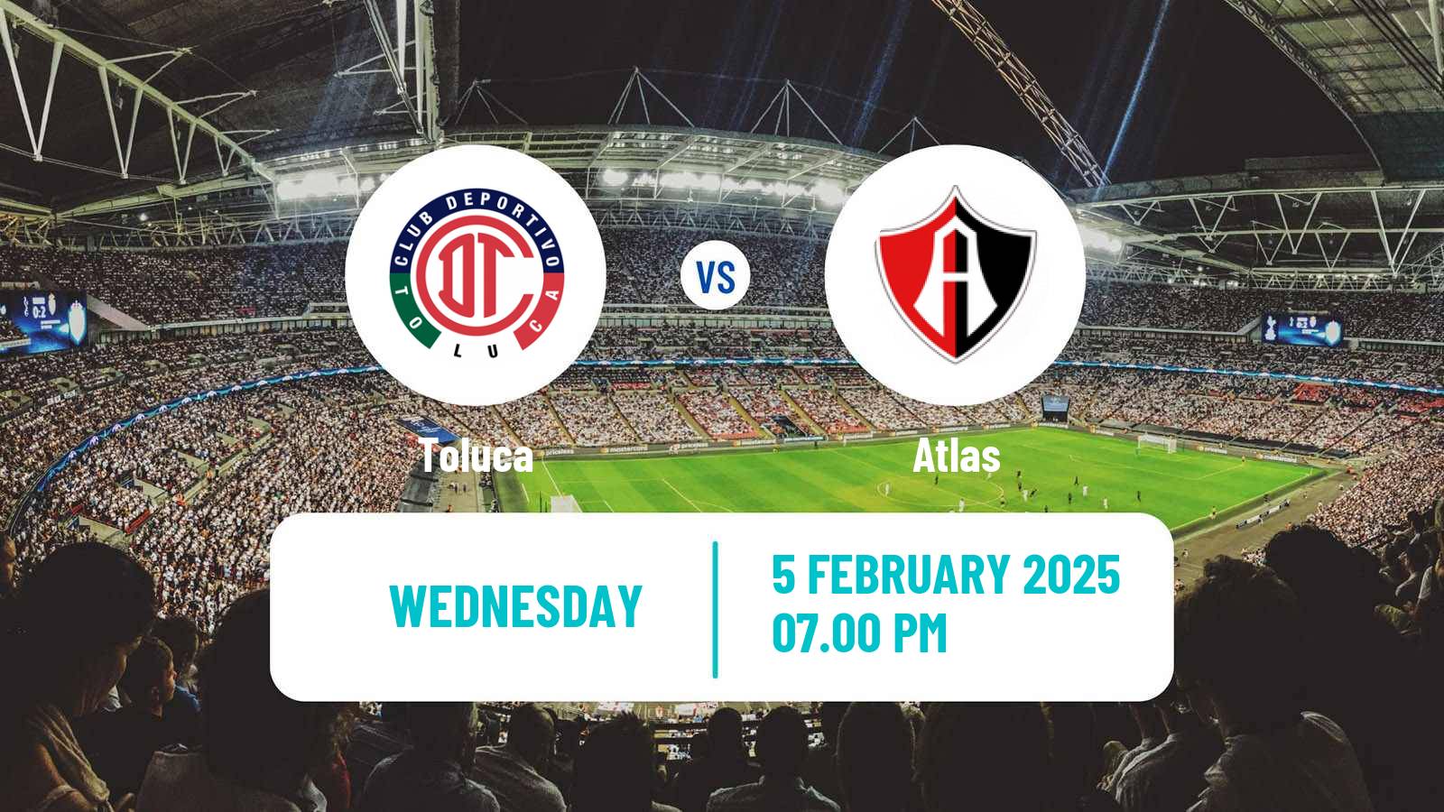 Soccer Mexican Liga MX Women Toluca - Atlas