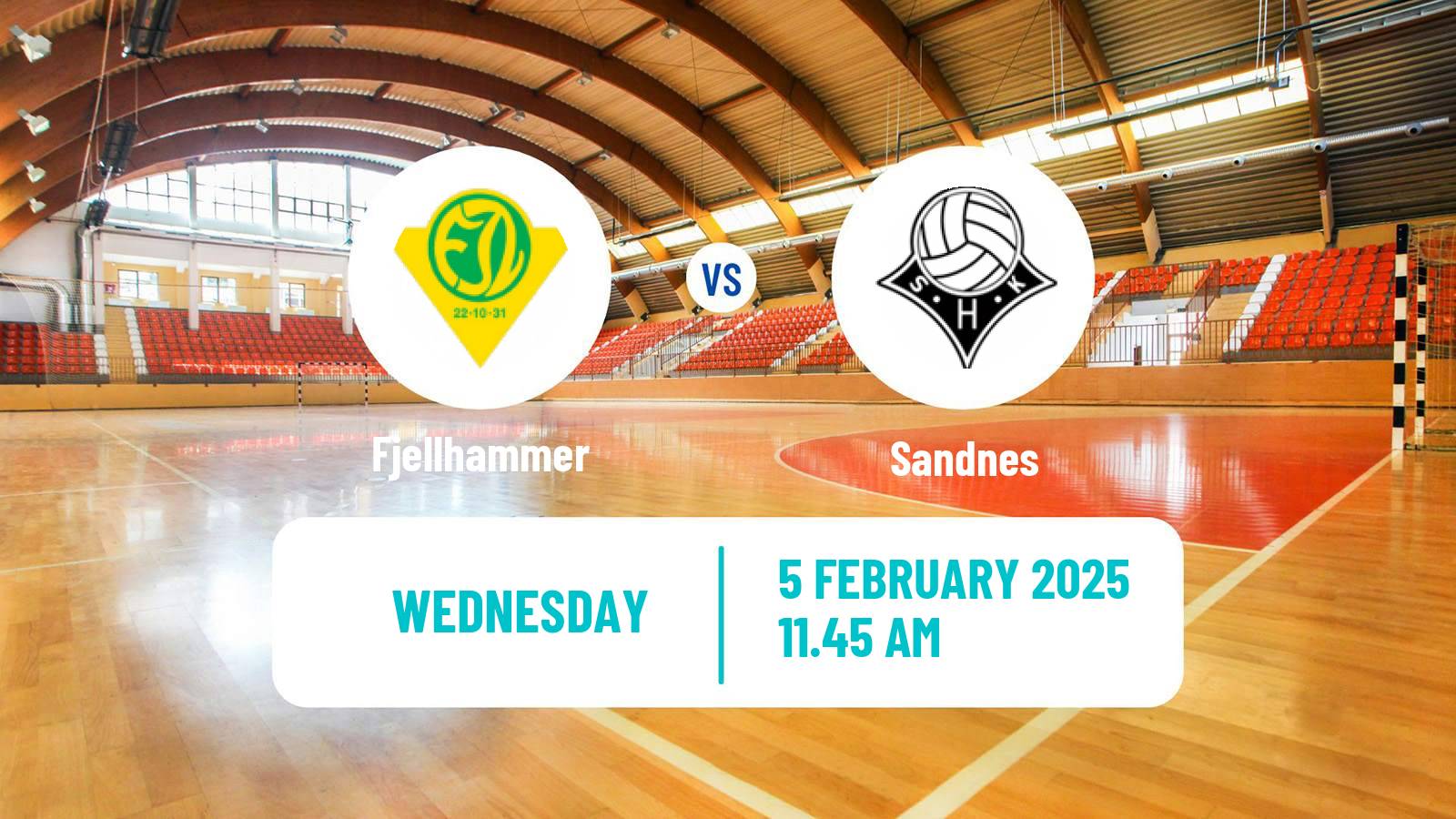 Handball Norwegian Eliteserien Handball Fjellhammer - Sandnes