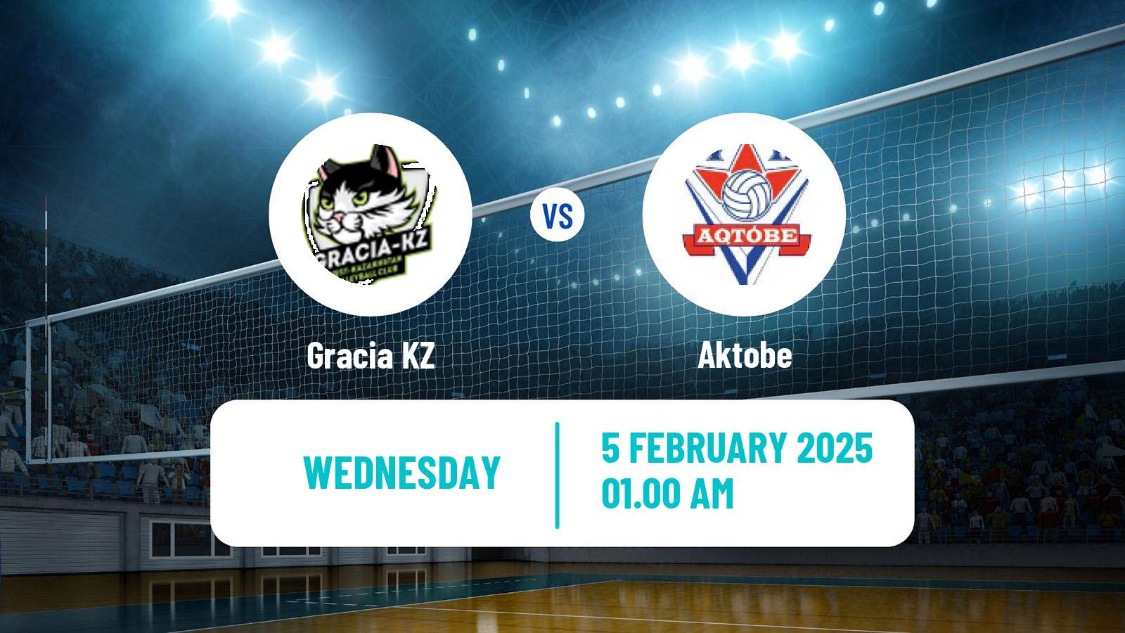Volleyball Kazakh National League Volleyball Women Gracia KZ - Aktobe